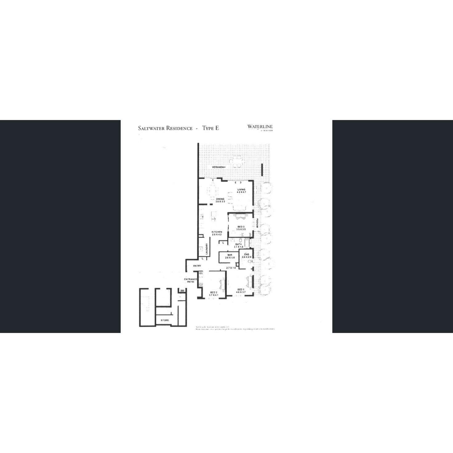 Floorplan of Homely apartment listing, 309/71C Progress Drive, Nightcliff NT 810