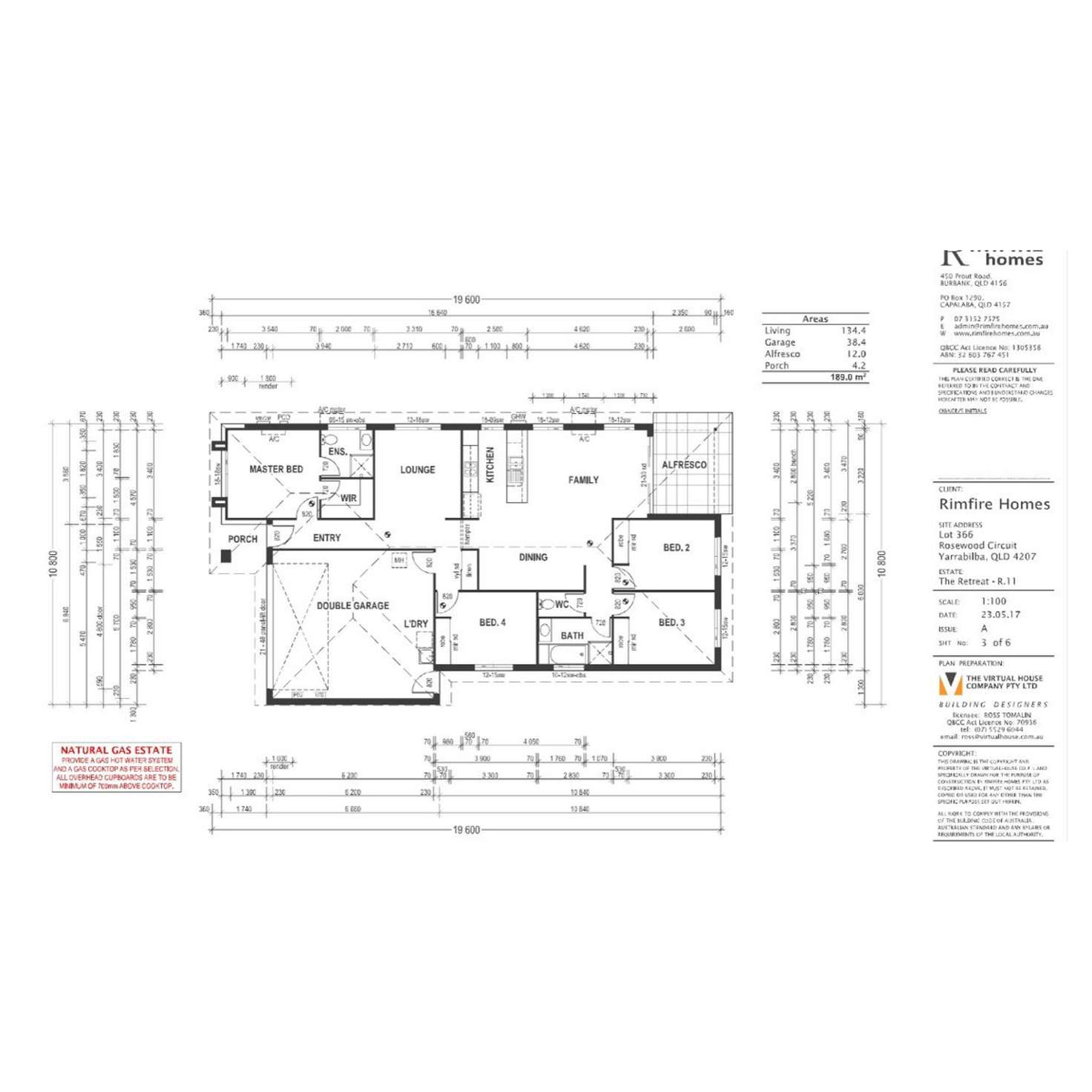 Floorplan of Homely house listing, 15 Rosewood Circuit, Yarrabilba QLD 4207