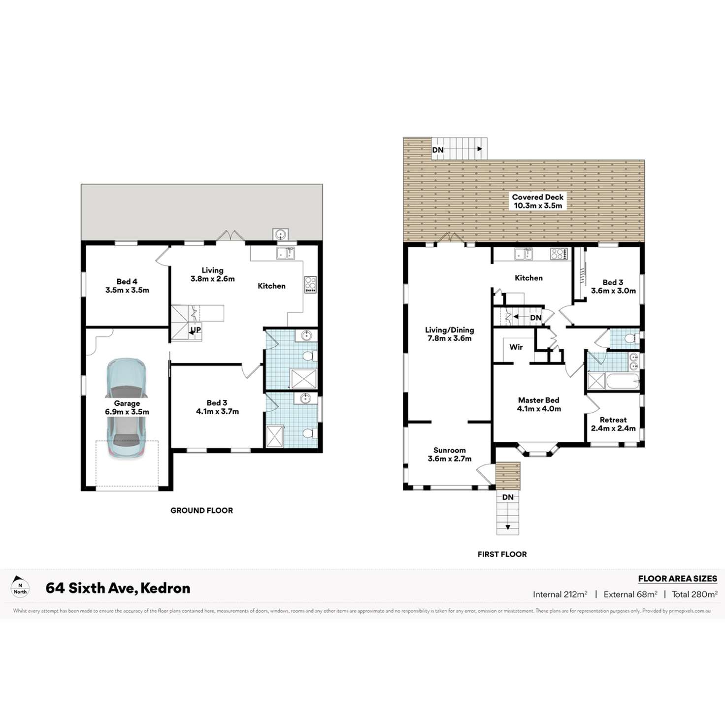 Floorplan of Homely house listing, 64 Sixth Avenue, Kedron QLD 4031
