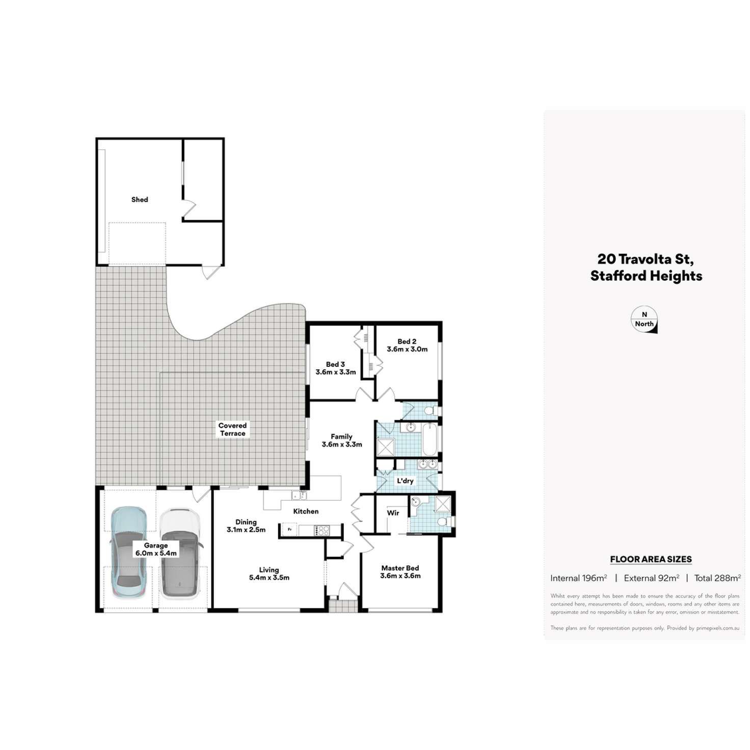 Floorplan of Homely house listing, 20 Travolta Street, Stafford Heights QLD 4053