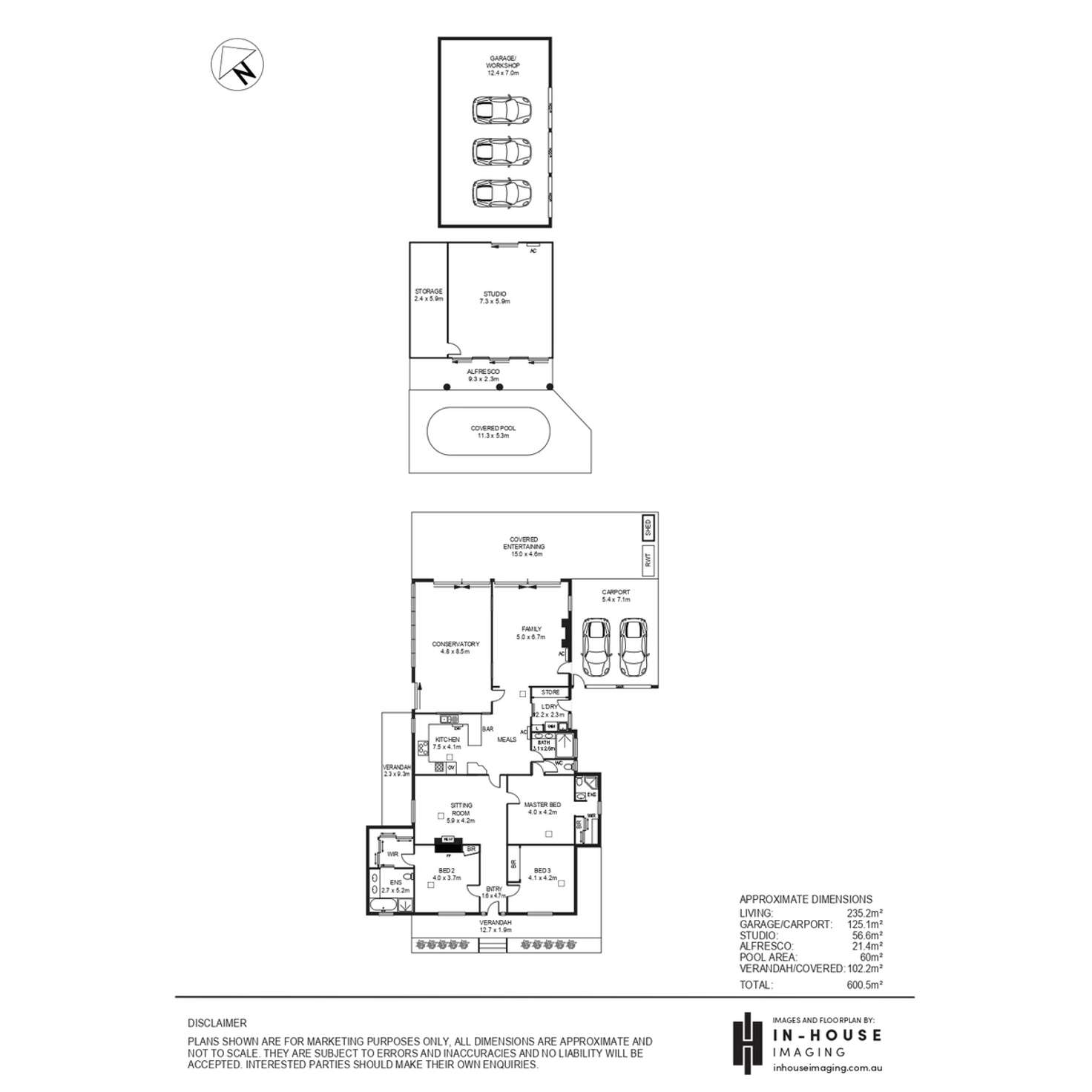 Floorplan of Homely house listing, 7 Horn Street, Houghton SA 5131