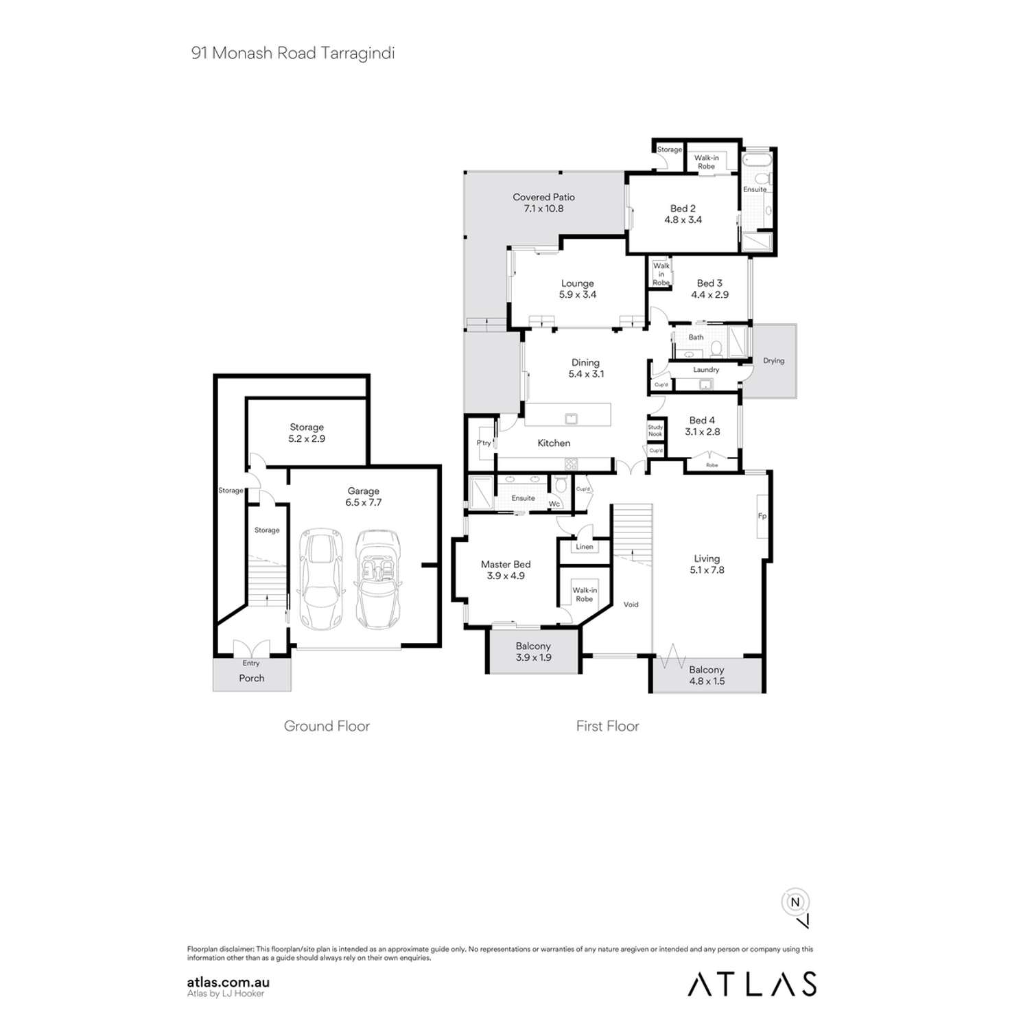 Floorplan of Homely house listing, 91 Monash Road, Tarragindi QLD 4121