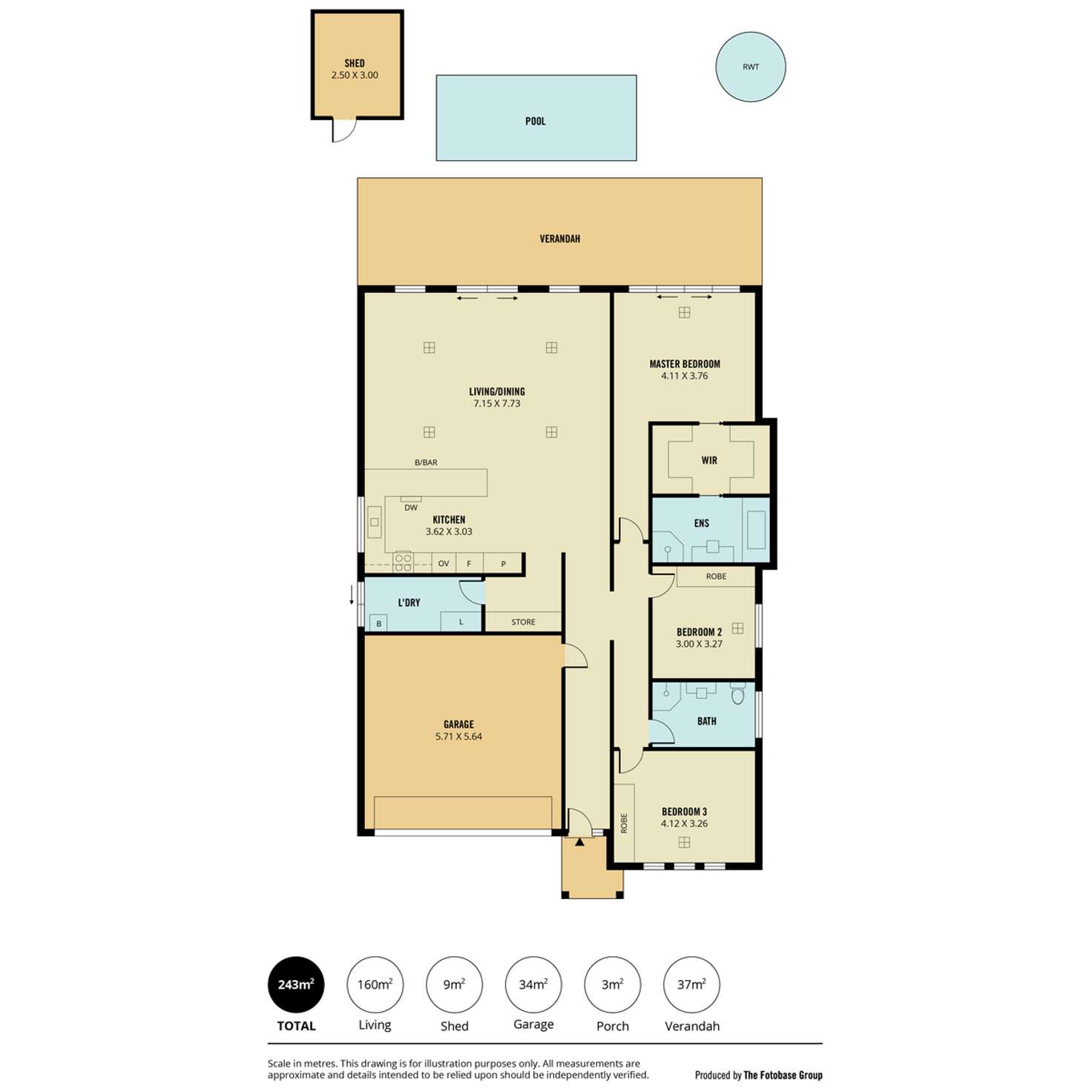 Floorplan of Homely house listing, 13 Poole Street, Gawler East SA 5118