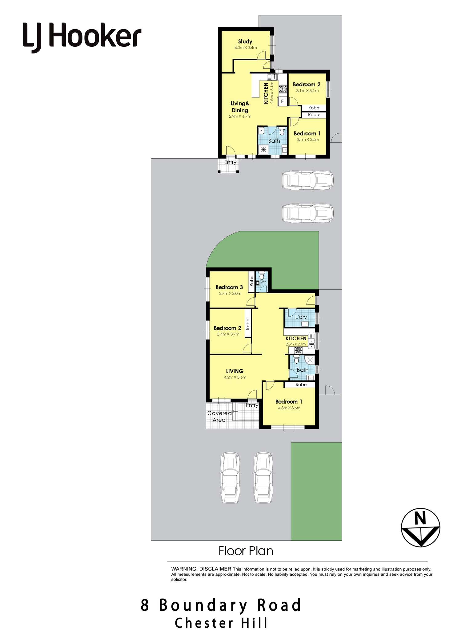 Floorplan of Homely house listing, 8 Boundary Road, Chester Hill NSW 2162