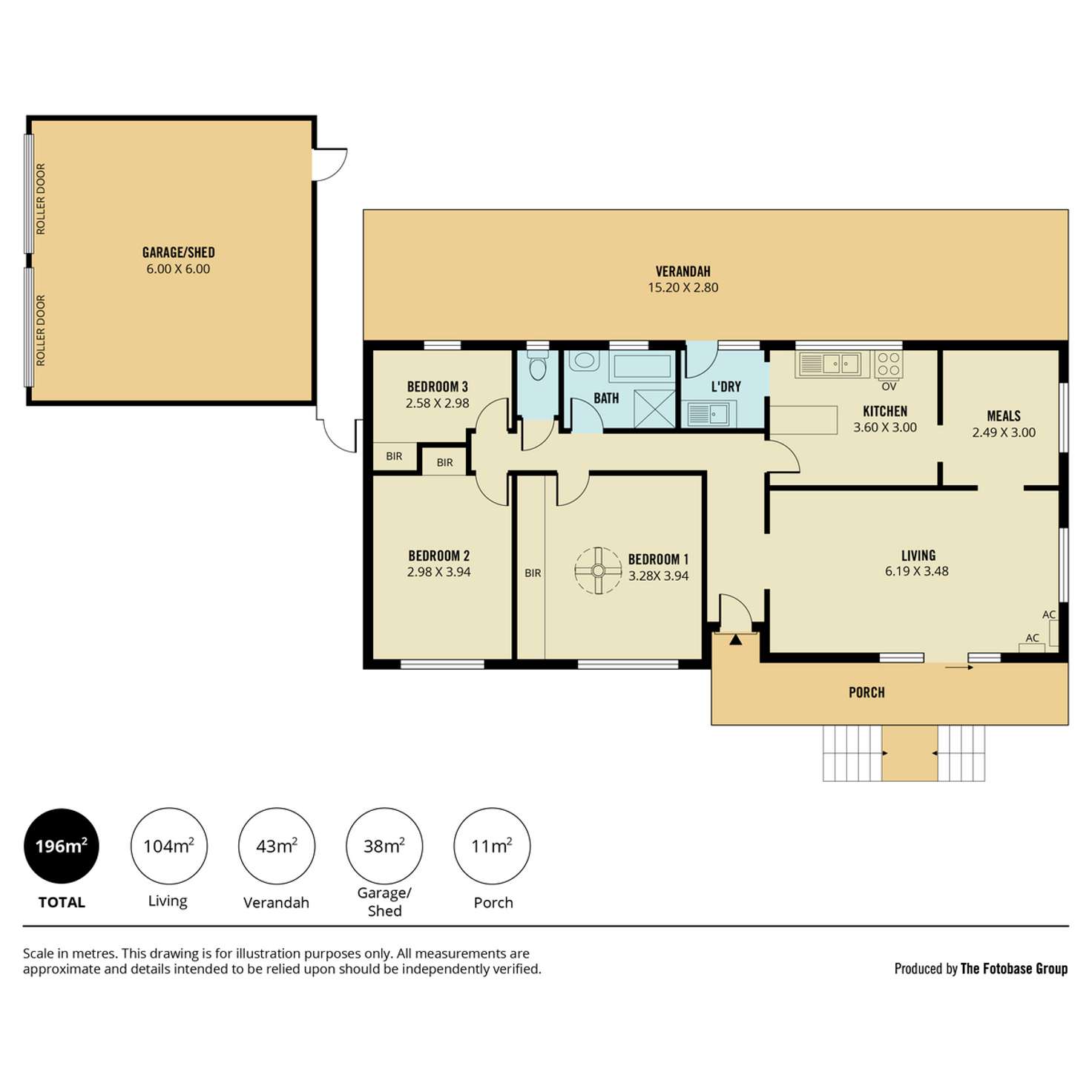 Floorplan of Homely house listing, 28 Bright Terrace, Gawler East SA 5118