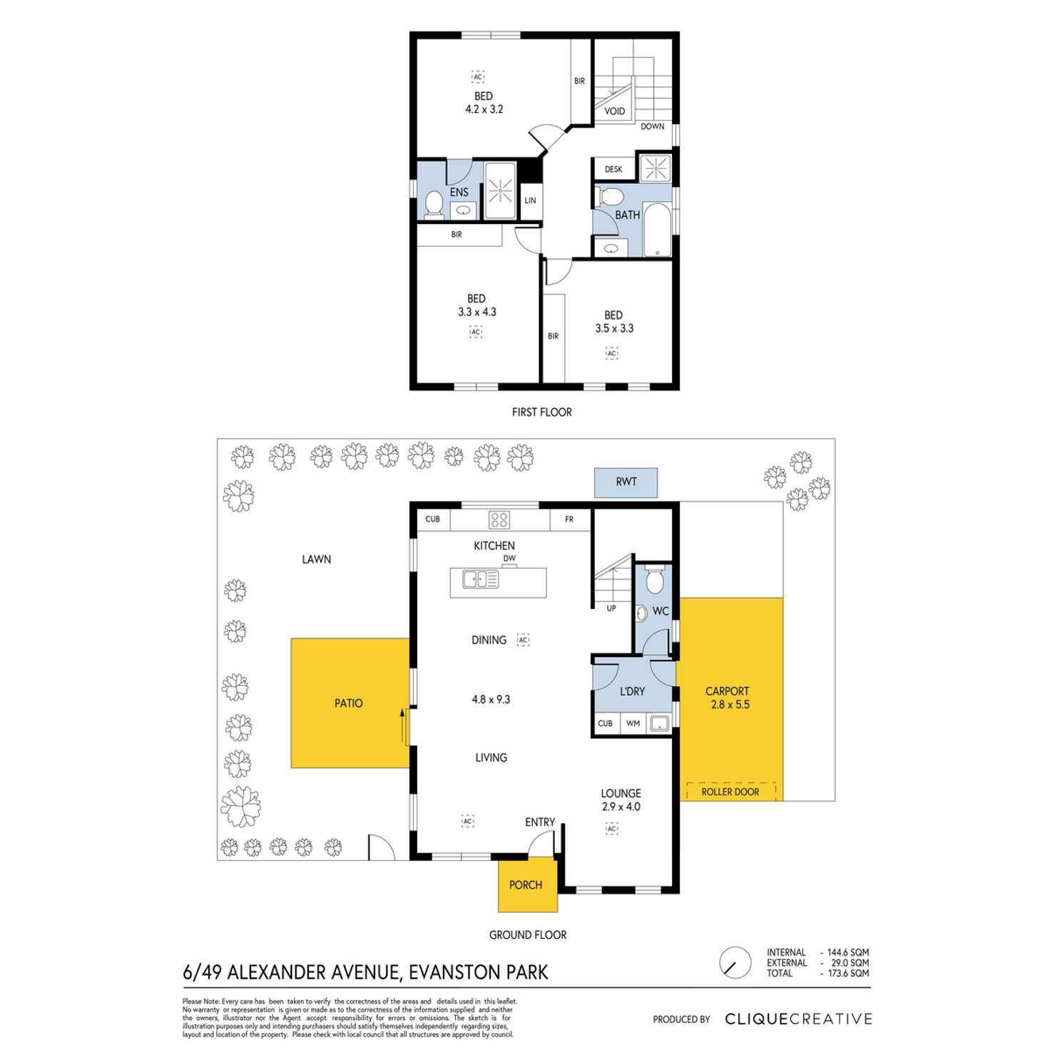 Floorplan of Homely house listing, 6/49 Alexander Avenue, Evanston Park SA 5116