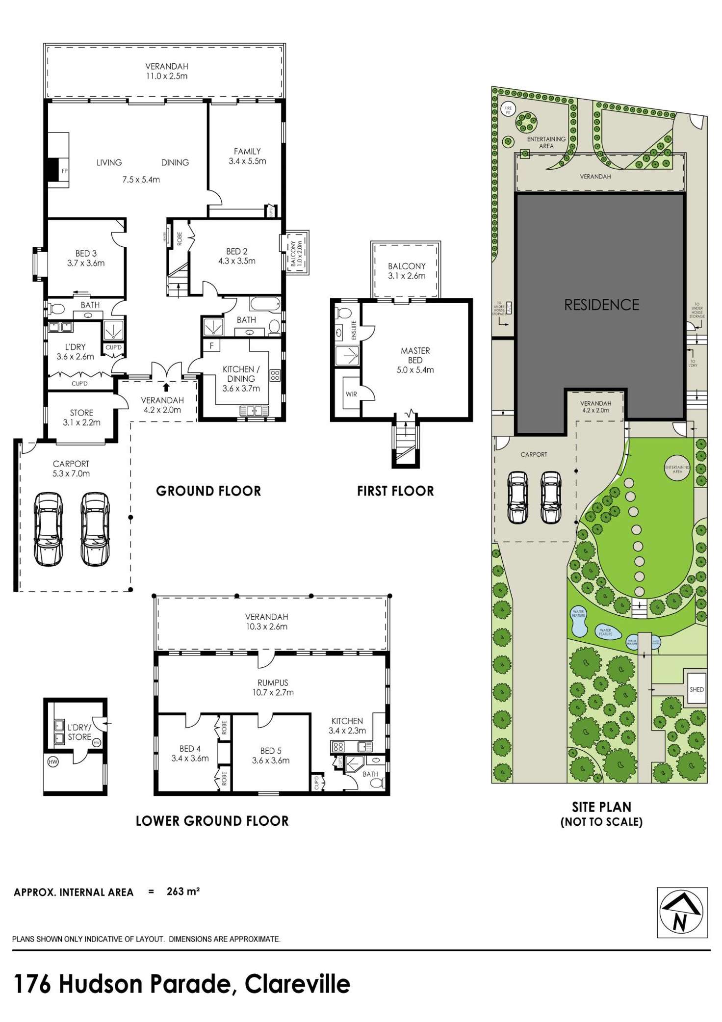 Floorplan of Homely house listing, 176 Hudson Parade, Avalon Beach NSW 2107