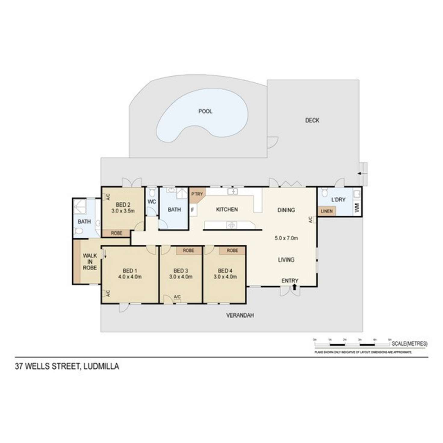 Floorplan of Homely house listing, 37 Wells Street, Ludmilla NT 820