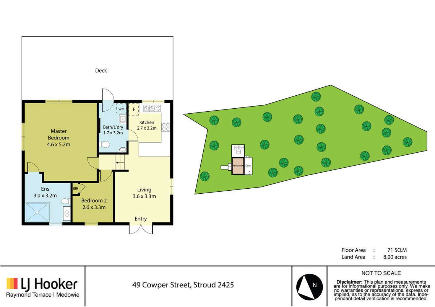 Floorplan of Homely house listing, 49 Cowper Street, Stroud NSW 2425