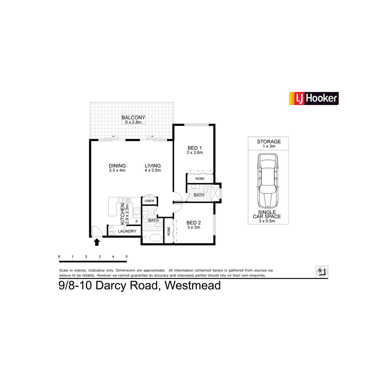 Floorplan of Homely apartment listing, 9/8-10 Darcy Road, Westmead NSW 2145