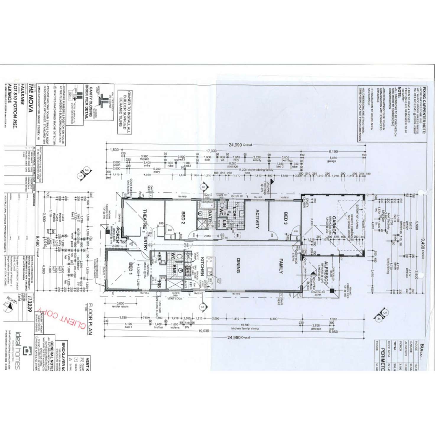 Floorplan of Homely house listing, 18 Potton Rise, Alkimos WA 6038