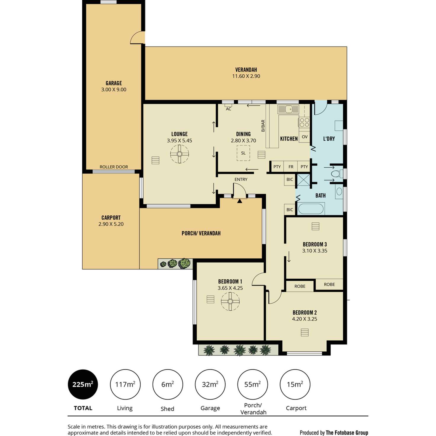 Floorplan of Homely house listing, 109 Wills Street, Largs Bay SA 5016