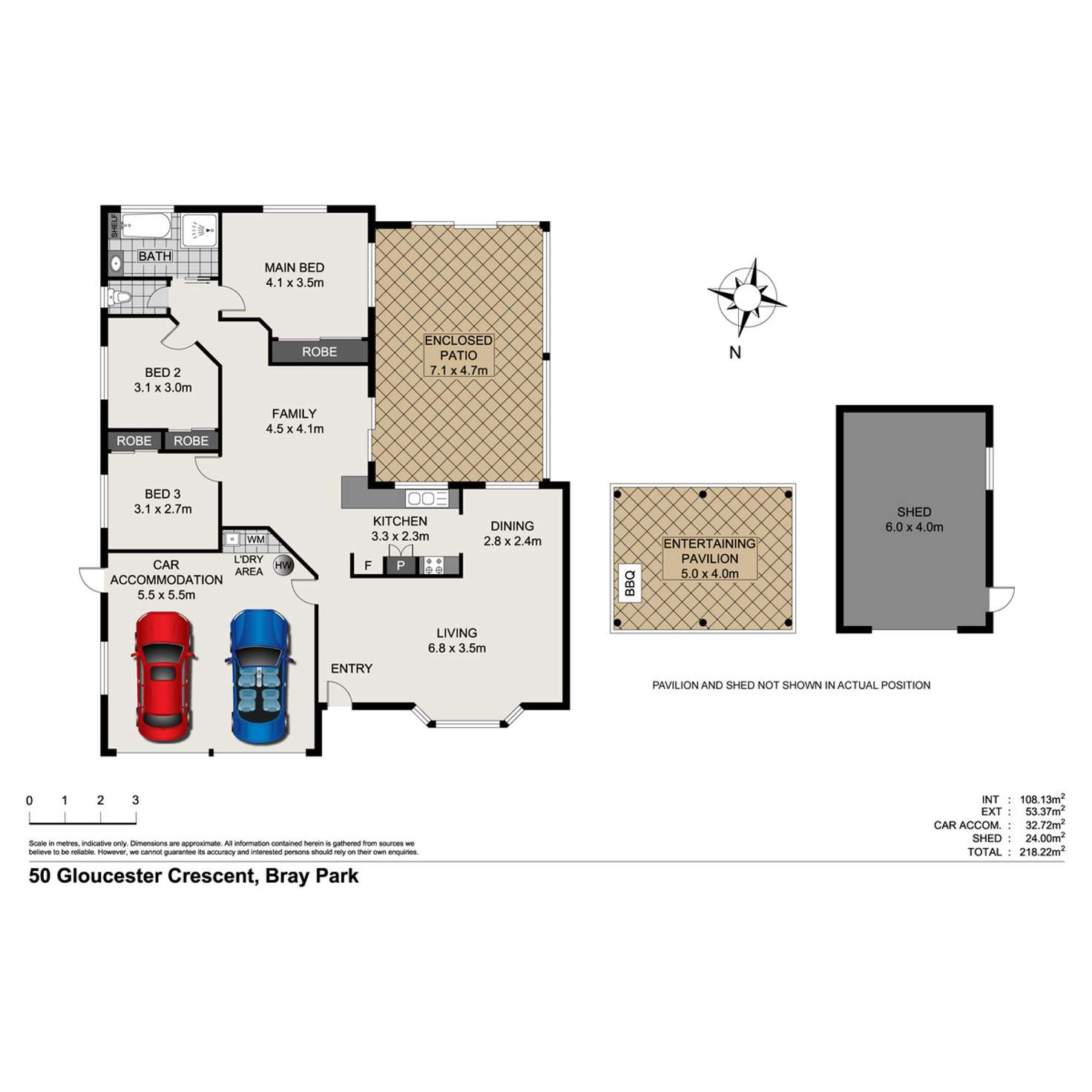 Floorplan of Homely house listing, 50 Gloucester Crescent, Bray Park QLD 4500