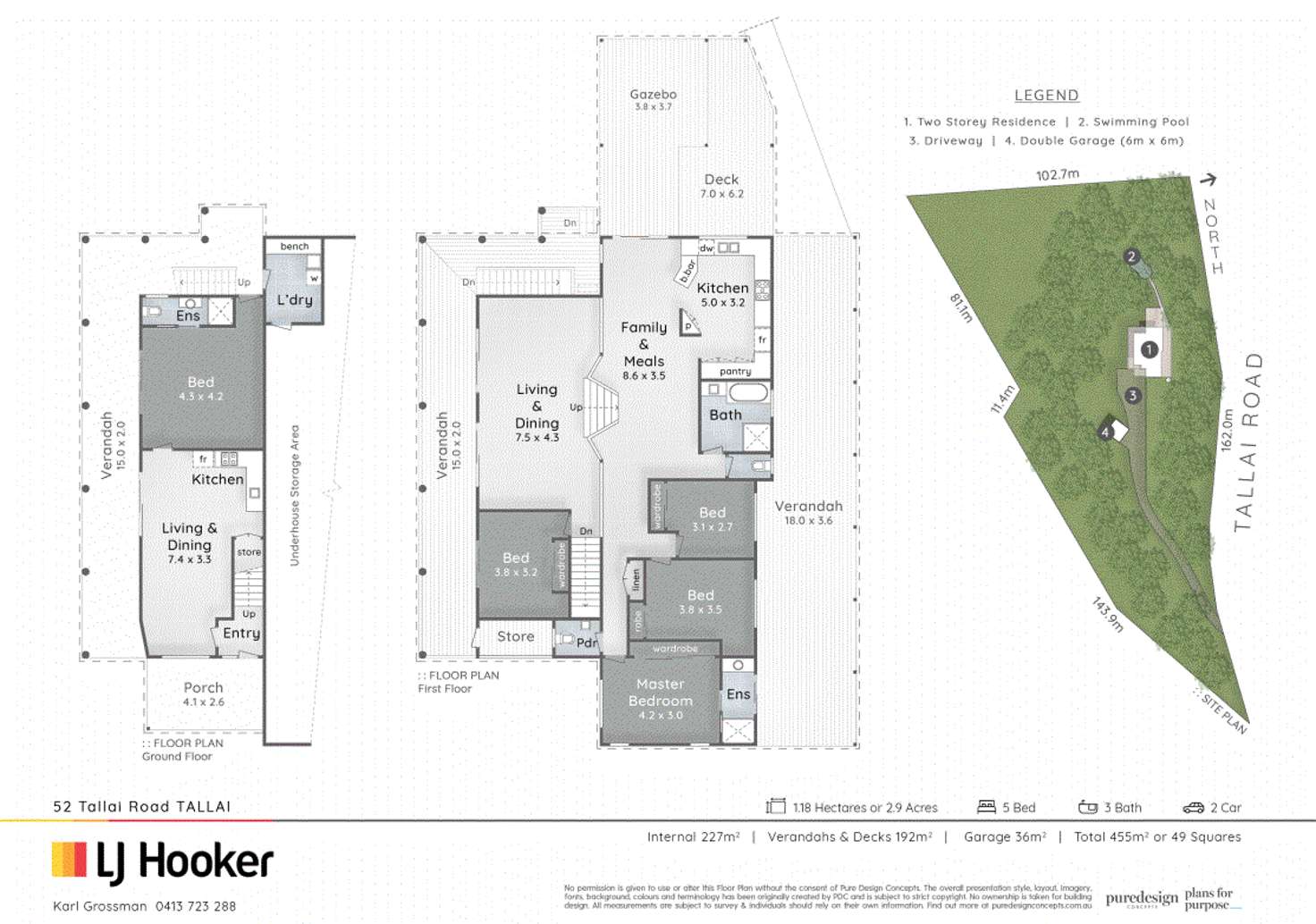 Floorplan of Homely house listing, 52 Tallai Road, Tallai QLD 4213