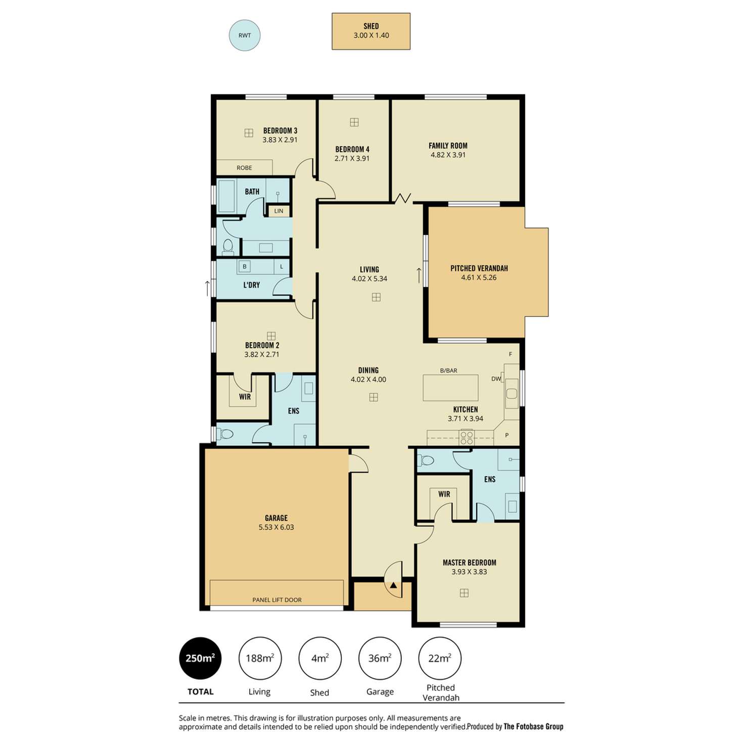 Floorplan of Homely house listing, 37 Chignell Circuit, Reid SA 5118