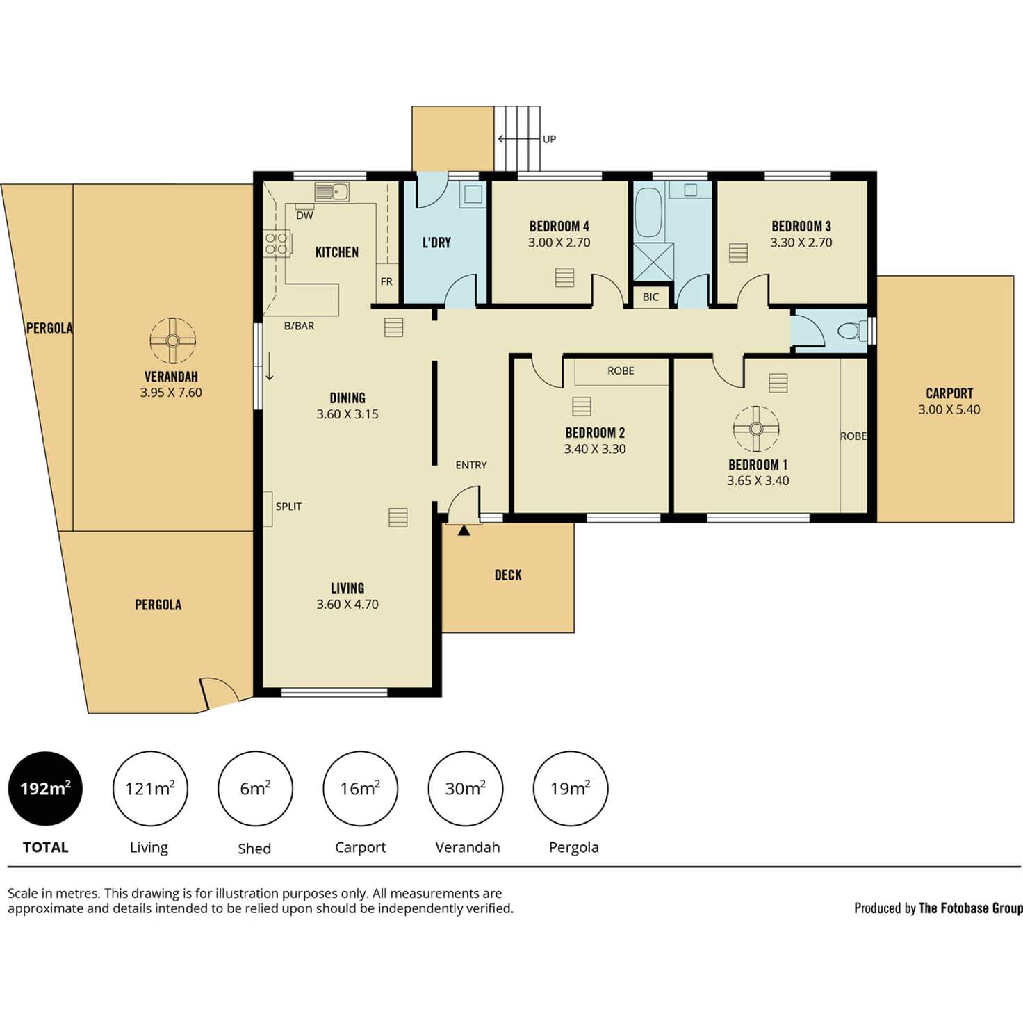 Floorplan of Homely house listing, 2 Rayleigh Avenue, Highbury SA 5089
