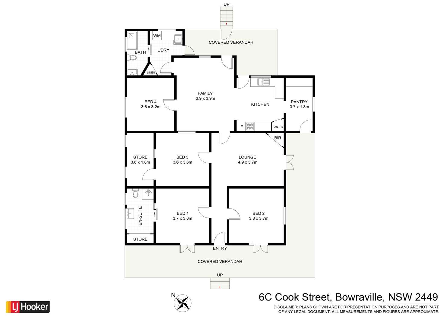 Floorplan of Homely house listing, 6c Cook Street, Bowraville NSW 2449