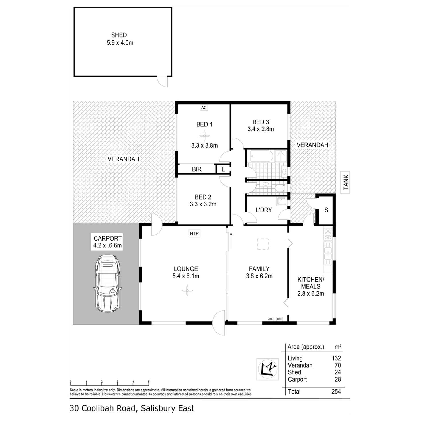 Floorplan of Homely house listing, 30 Coolibah Road, Salisbury East SA 5109