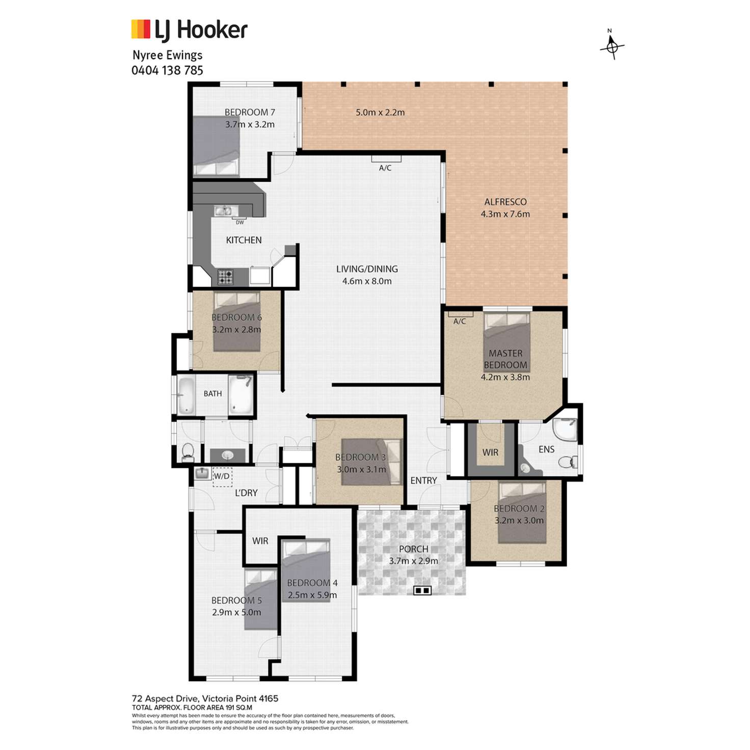 Floorplan of Homely house listing, 72 Aspect Drive, Victoria Point QLD 4165