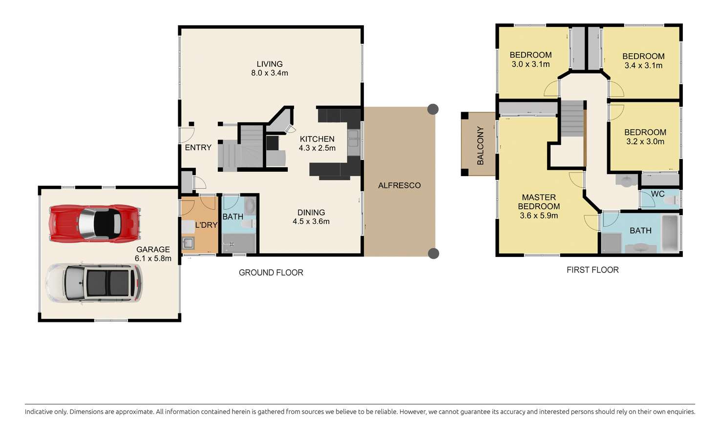 Floorplan of Homely house listing, 7 West Parkridge Drive, Brinsmead QLD 4870
