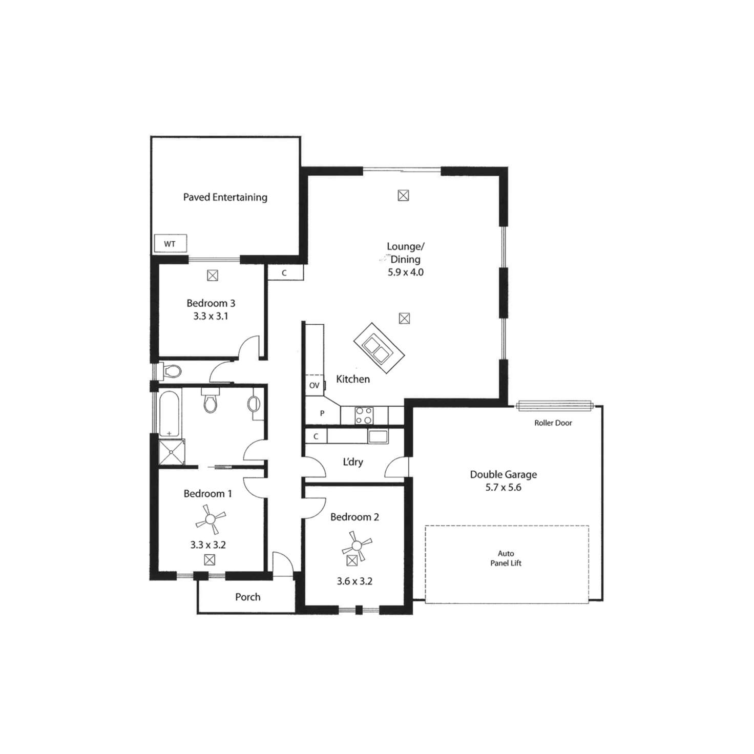 Floorplan of Homely house listing, 1/6 Clifton Street, Cheltenham SA 5014