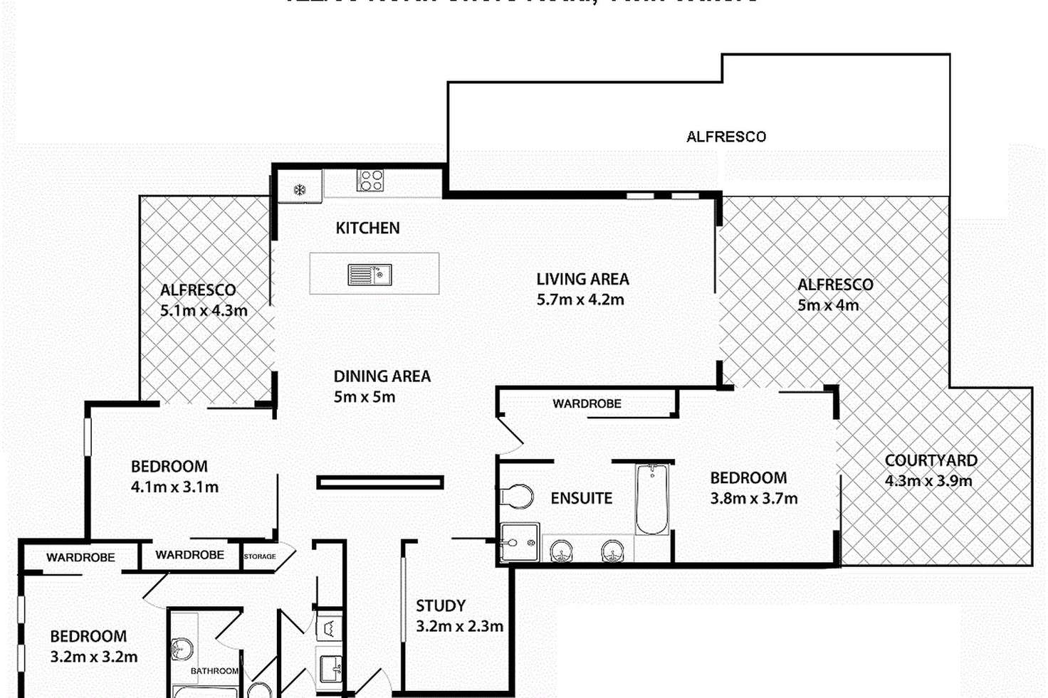 Floorplan of Homely unit listing, 122/80 North Shore Road, Twin Waters QLD 4564