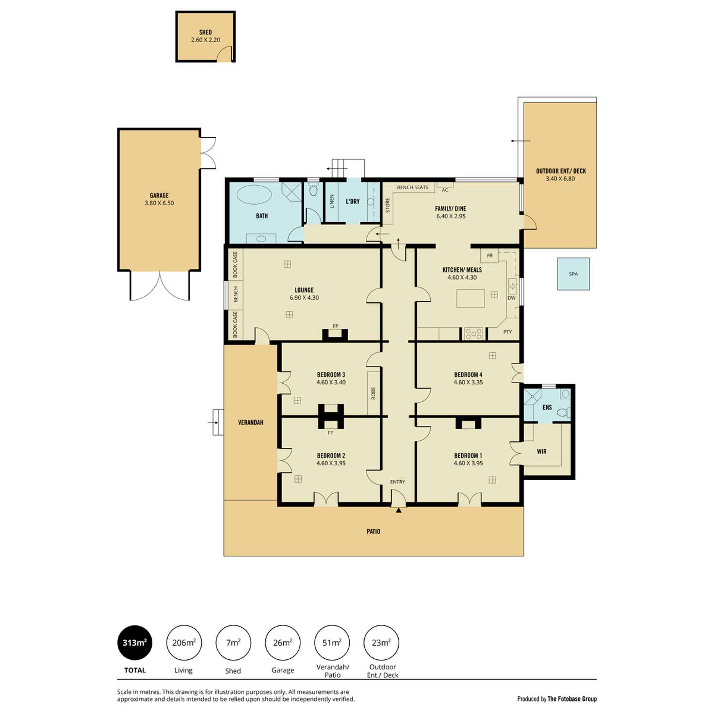 Floorplan of Homely house listing, 11 Twentieth Street, Gawler South SA 5118