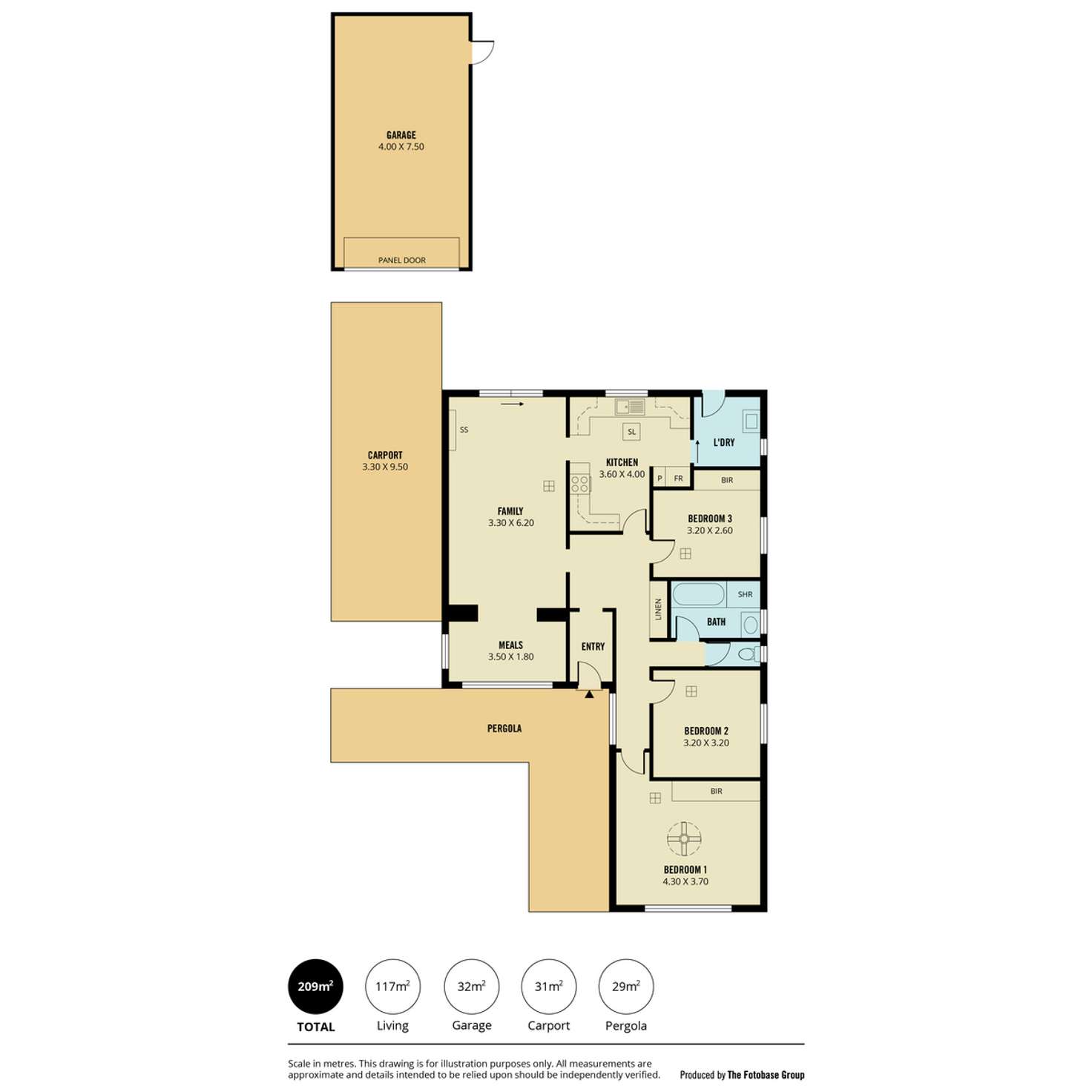 Floorplan of Homely house listing, 28 Tolmer Road, Elizabeth Park SA 5113