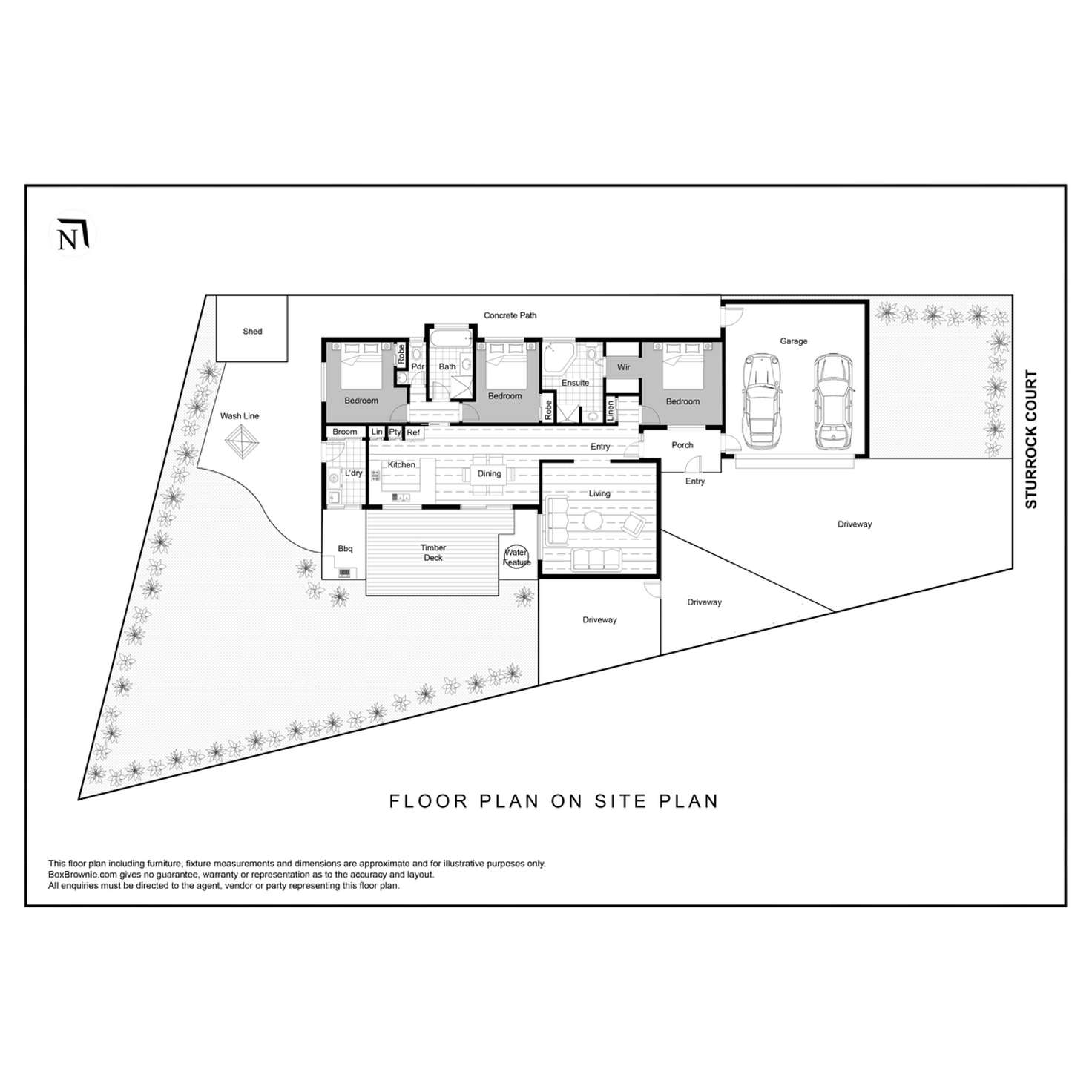 Floorplan of Homely house listing, 12 Sturrock Court, Altona Meadows VIC 3028
