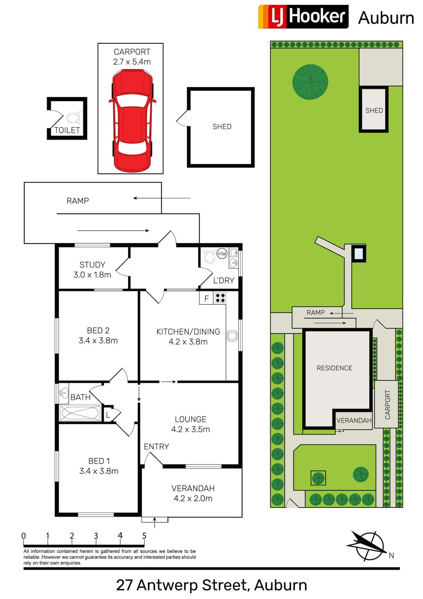 Floorplan of Homely house listing, 27 Antwerp St, Auburn NSW 2144