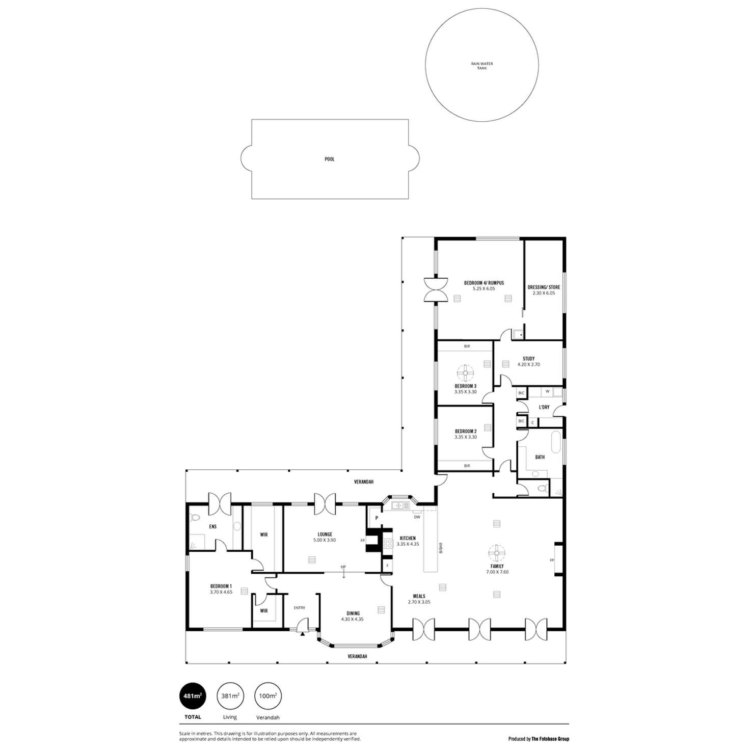 Floorplan of Homely house listing, 49 Ridgeland Drive, Teringie SA 5072