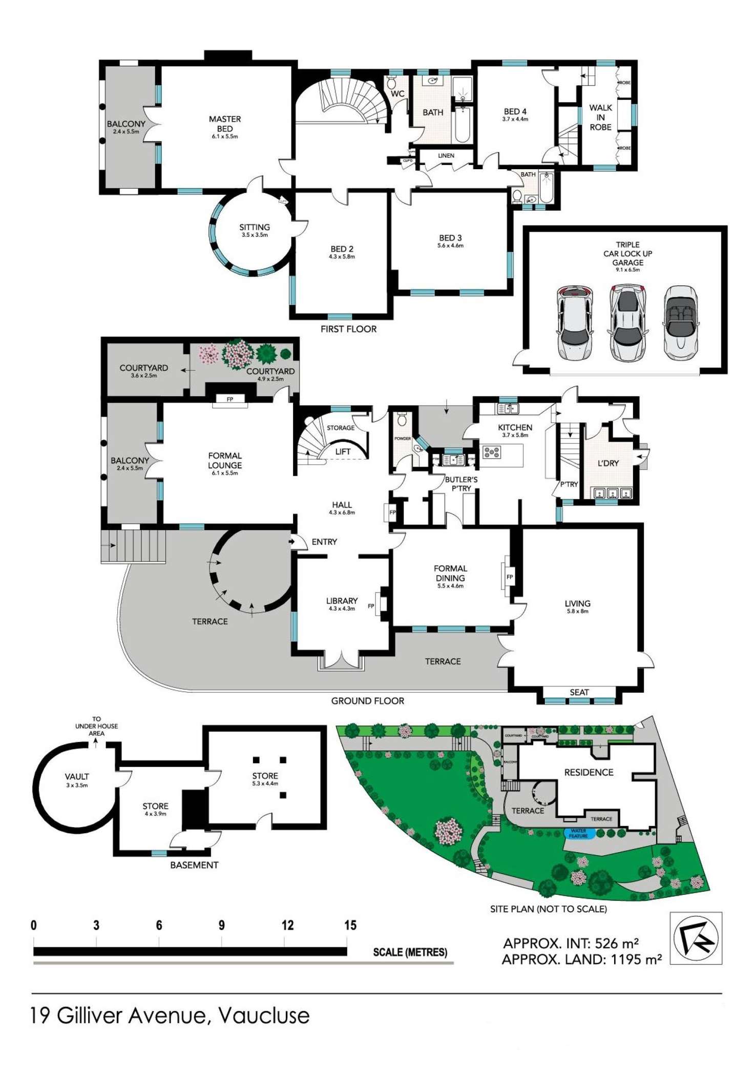 Floorplan of Homely house listing, 19 Gilliver Avenue, Vaucluse NSW 2030