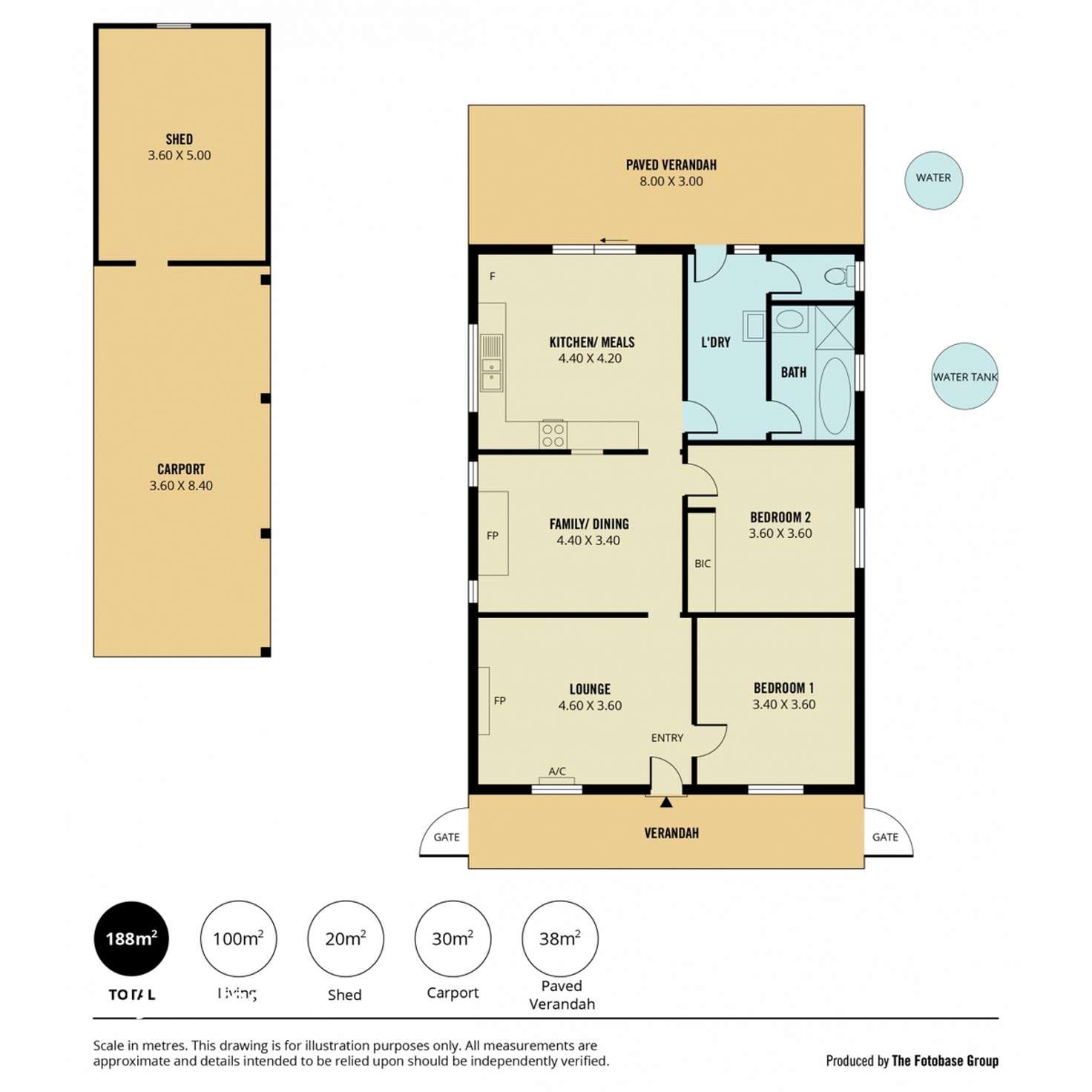 Floorplan of Homely house listing, 28 Fourteenth Street, Gawler South SA 5118