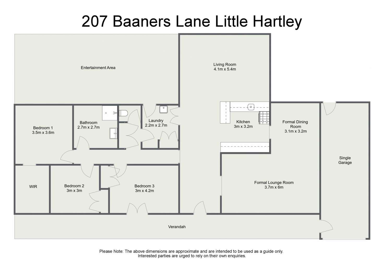Floorplan of Homely house listing, 207 Baaners Lane, Little Hartley NSW 2790