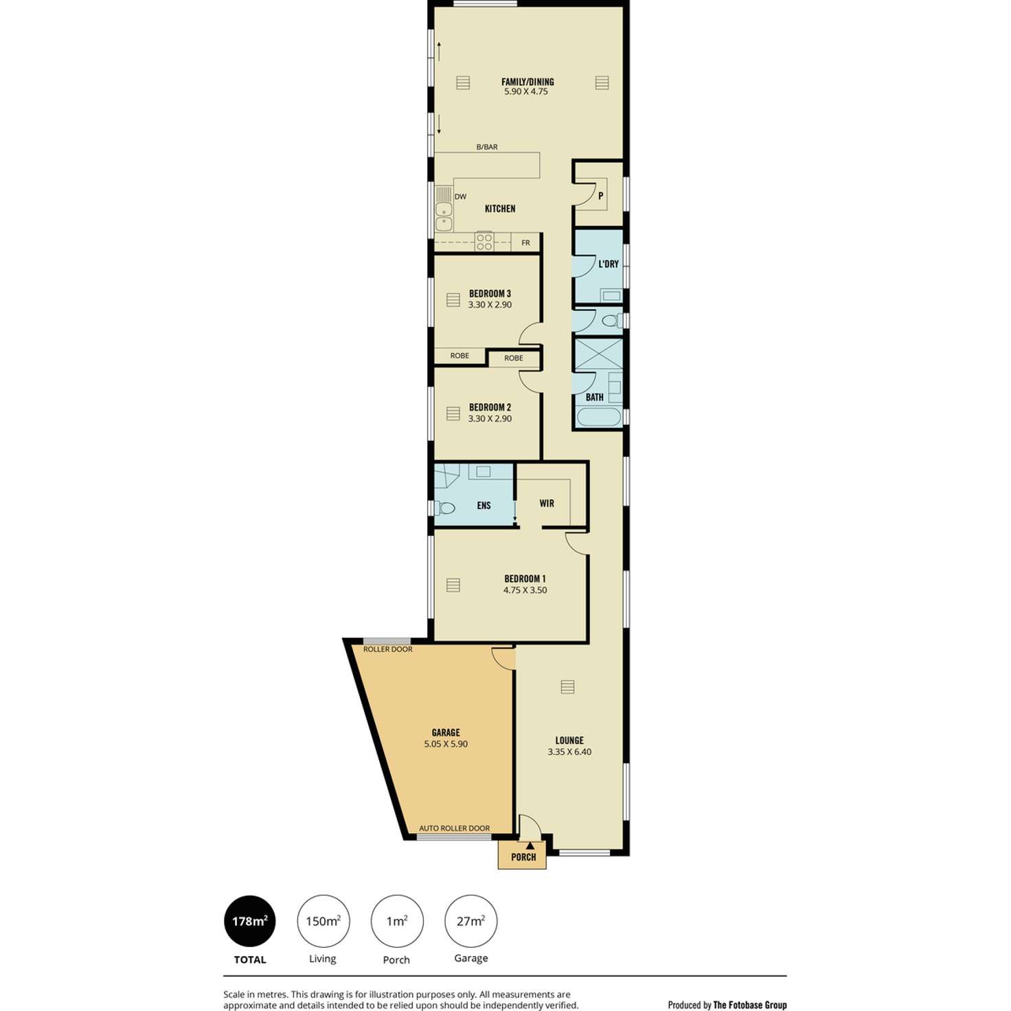 Floorplan of Homely house listing, 7B Narambi Avenue, Ingle Farm SA 5098
