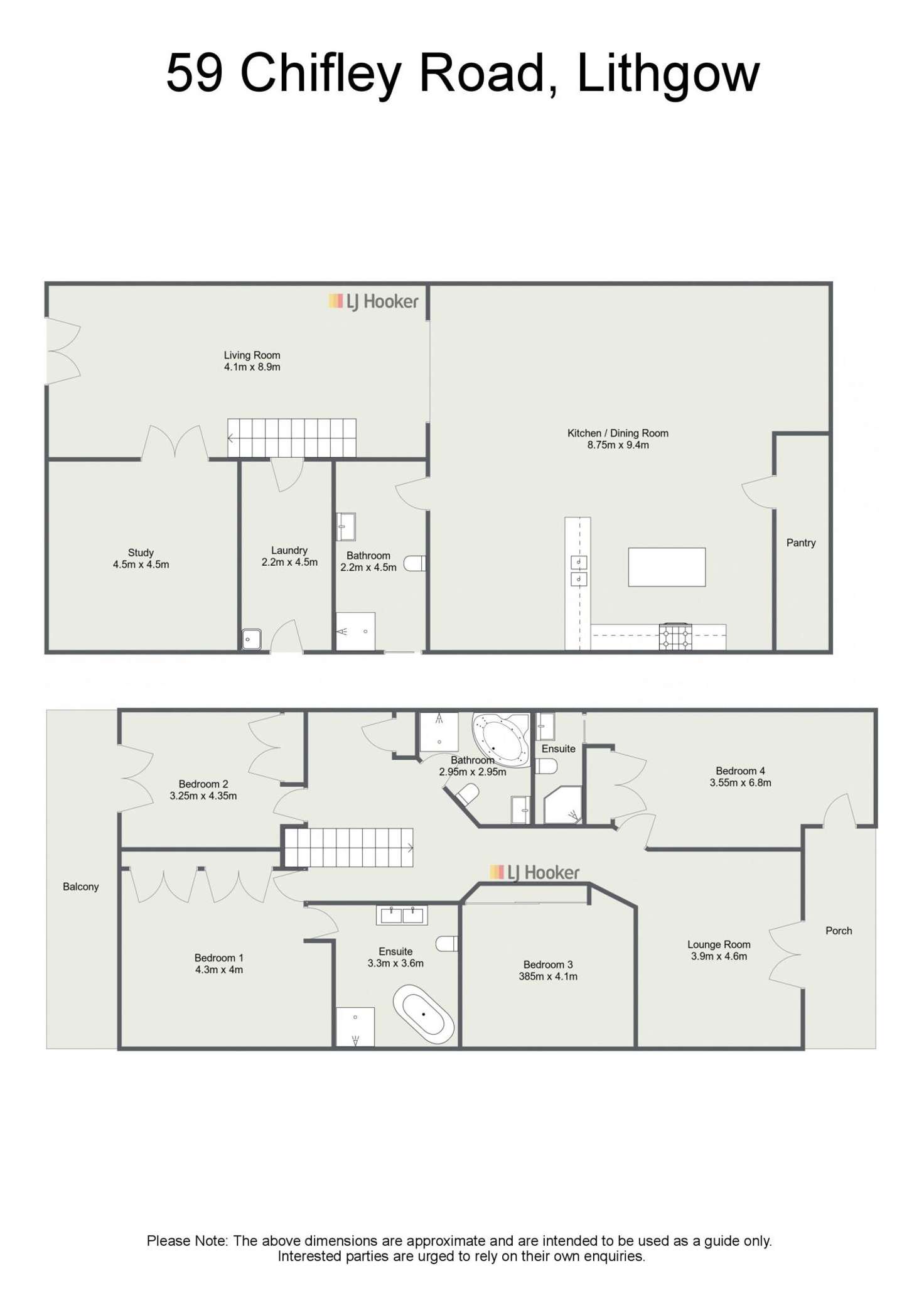 Floorplan of Homely house listing, 59 Chifley Road, Lithgow NSW 2790