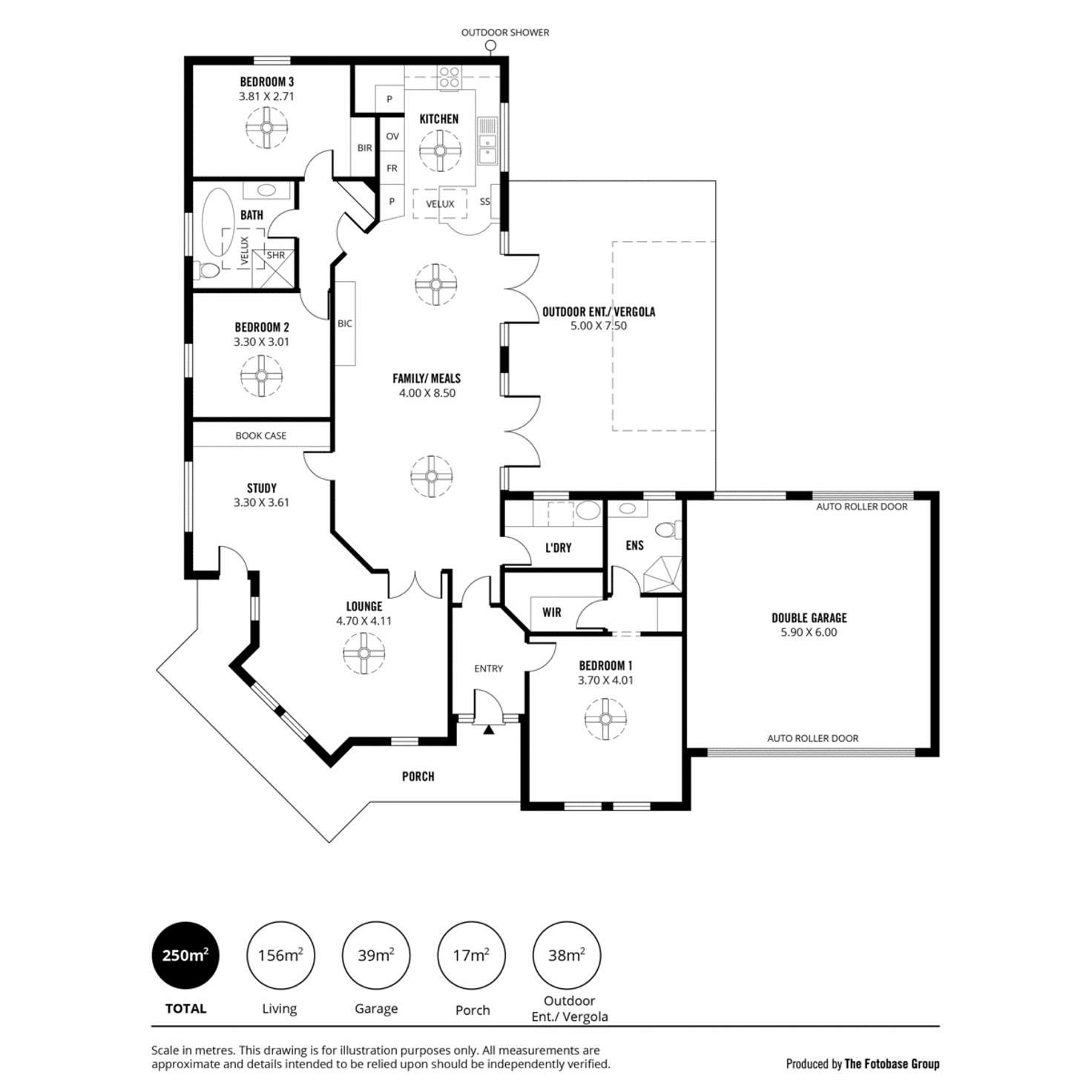 Floorplan of Homely house listing, 4 Tennyson Heights Court, Tennyson SA 5022