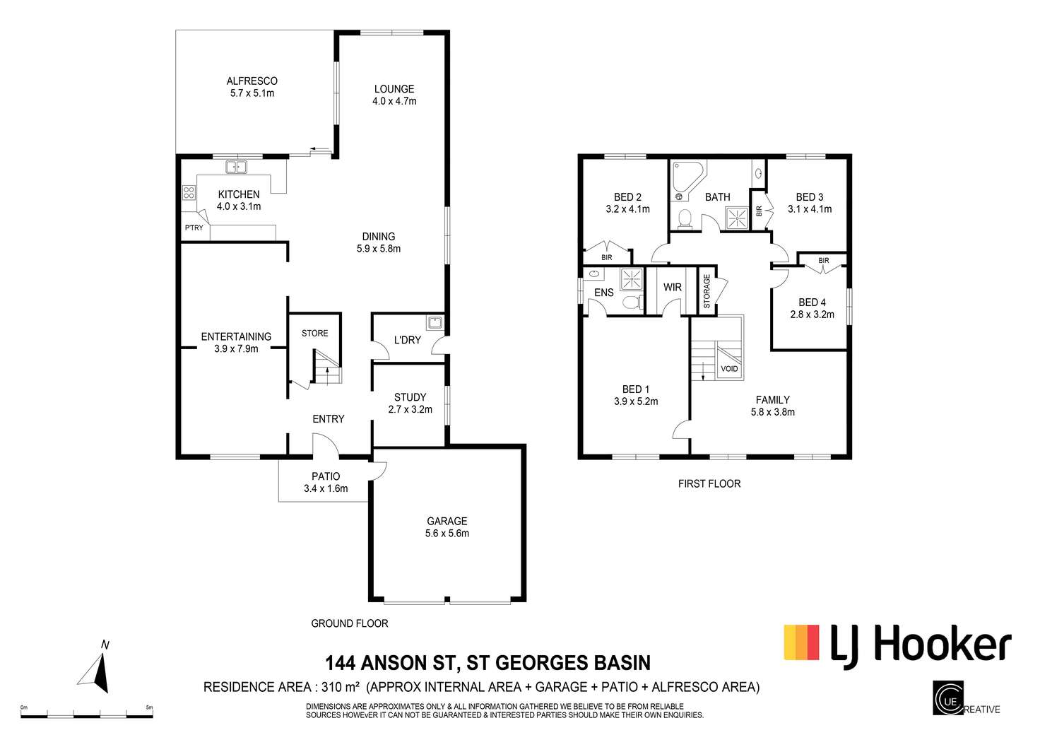 Floorplan of Homely house listing, 144 Anson Street, St Georges Basin NSW 2540