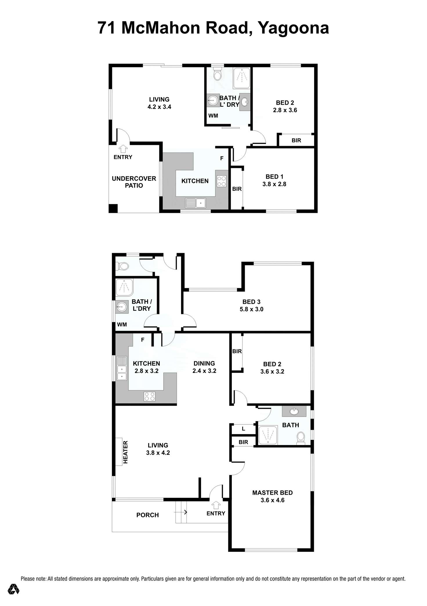 Floorplan of Homely house listing, 71 McMahon Road, Yagoona NSW 2199