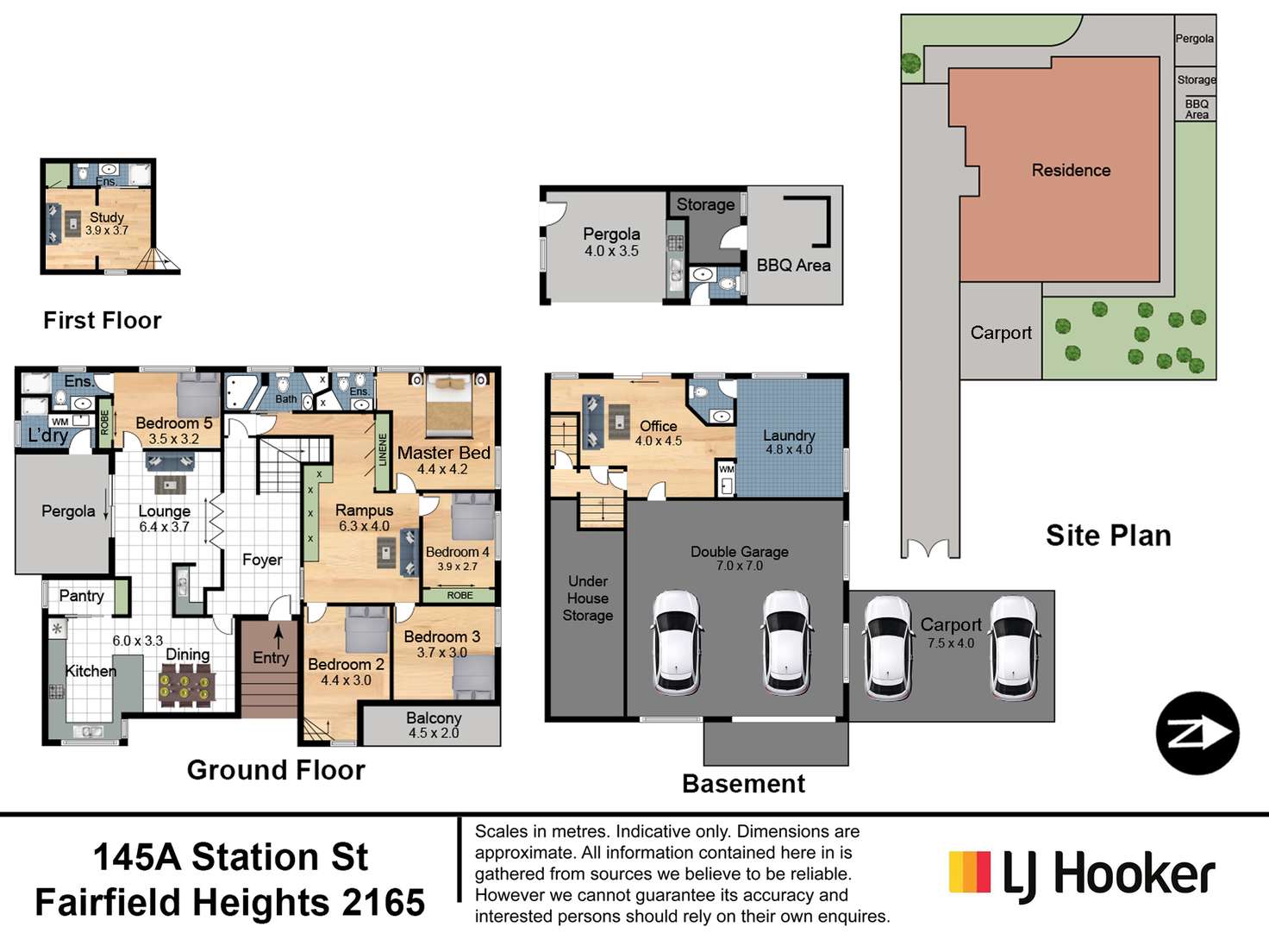 Floorplan of Homely house listing, 145A Station Street, Fairfield Heights NSW 2165