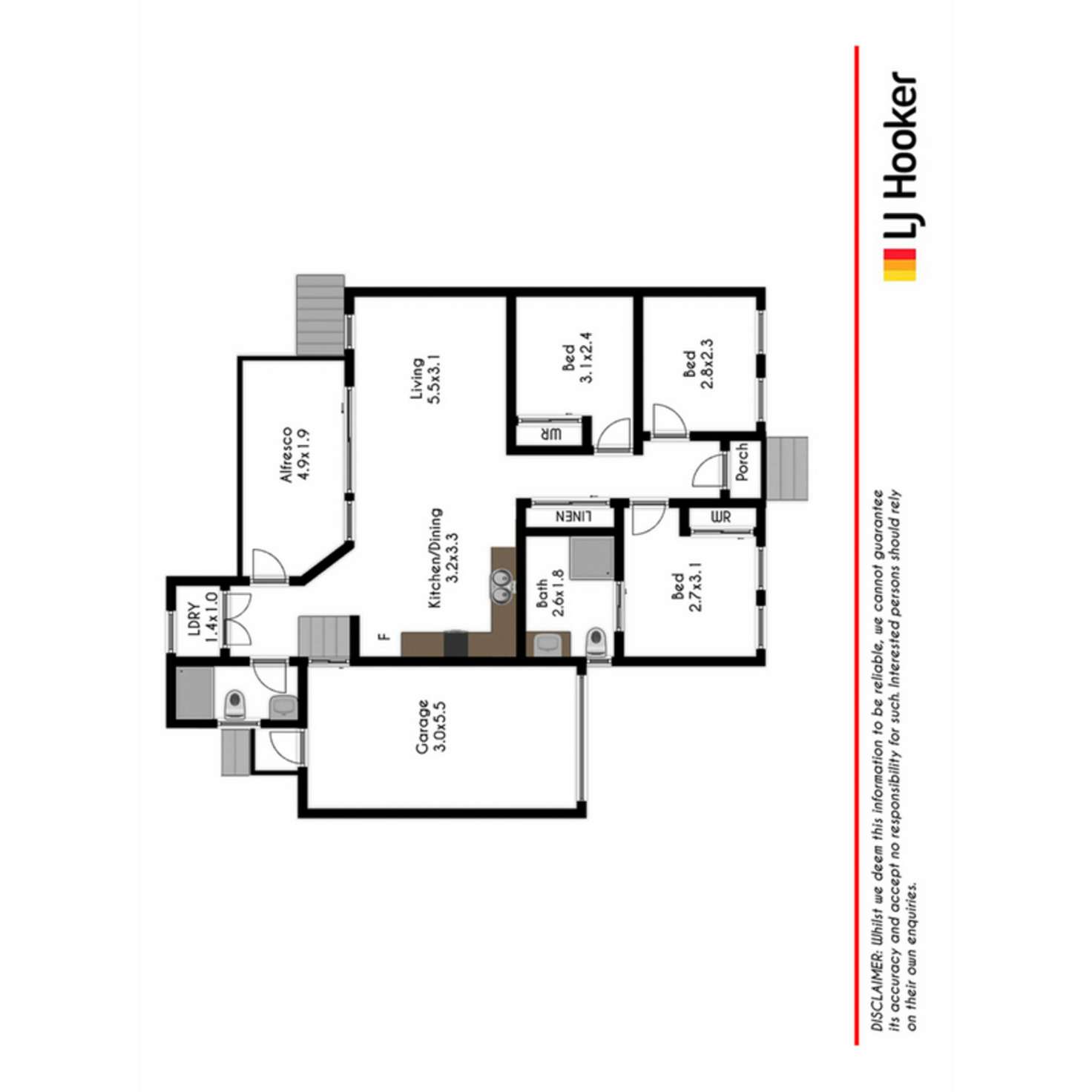 Floorplan of Homely villa listing, 5/14-16 McCulloch Road, Blacktown NSW 2148