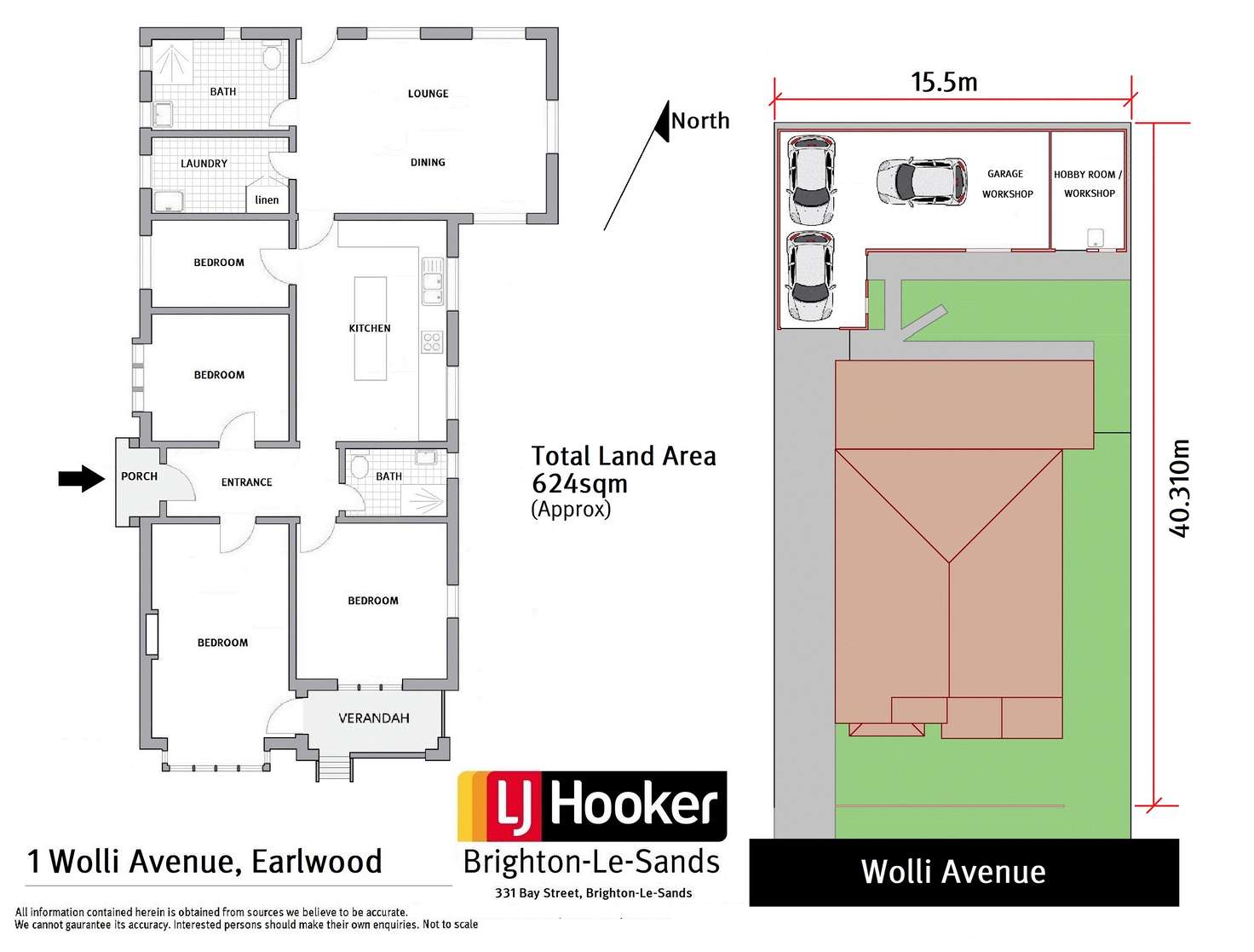 Floorplan of Homely house listing, 1 Wolli Avenue, Earlwood NSW 2206