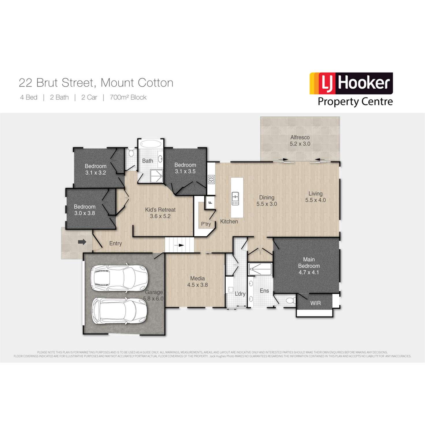 Floorplan of Homely house listing, 22 Brut Street, Mount Cotton QLD 4165