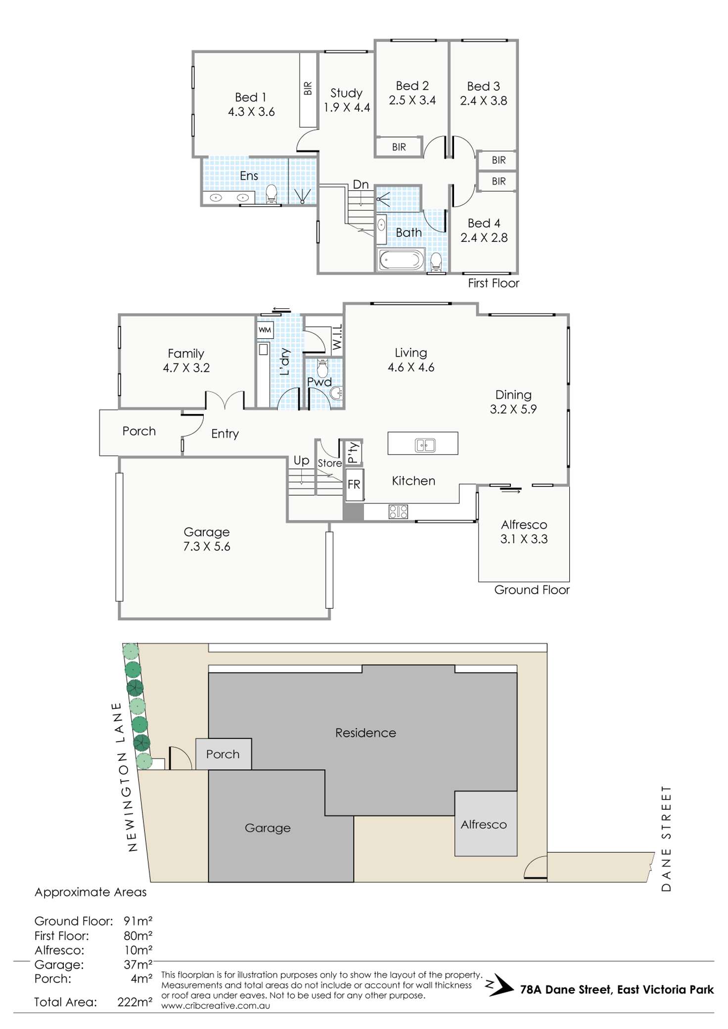 Floorplan of Homely house listing, 78A Dane Street, East Victoria Park WA 6101