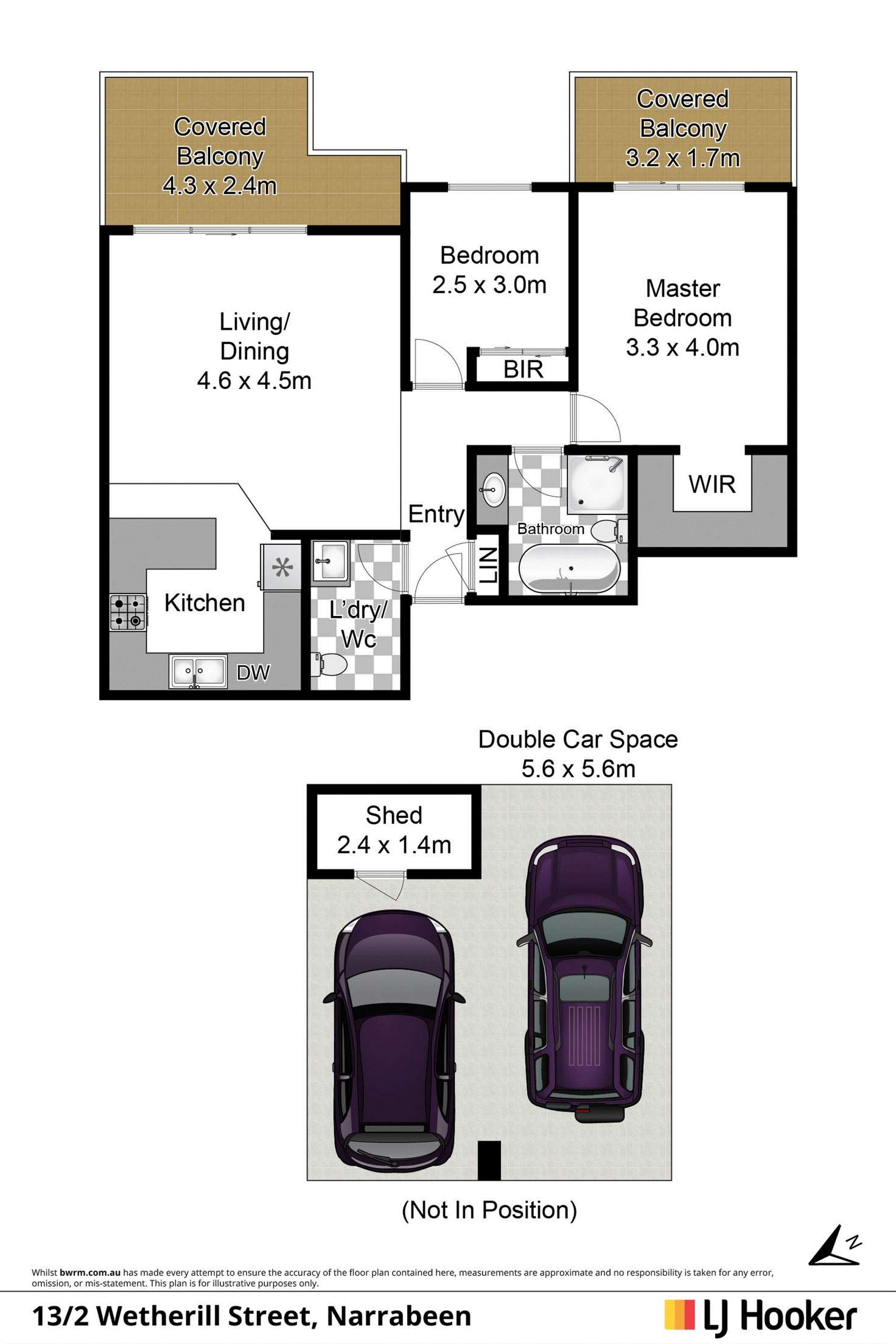Floorplan of Homely apartment listing, 13/2 Wetherill Street, Narrabeen NSW 2101