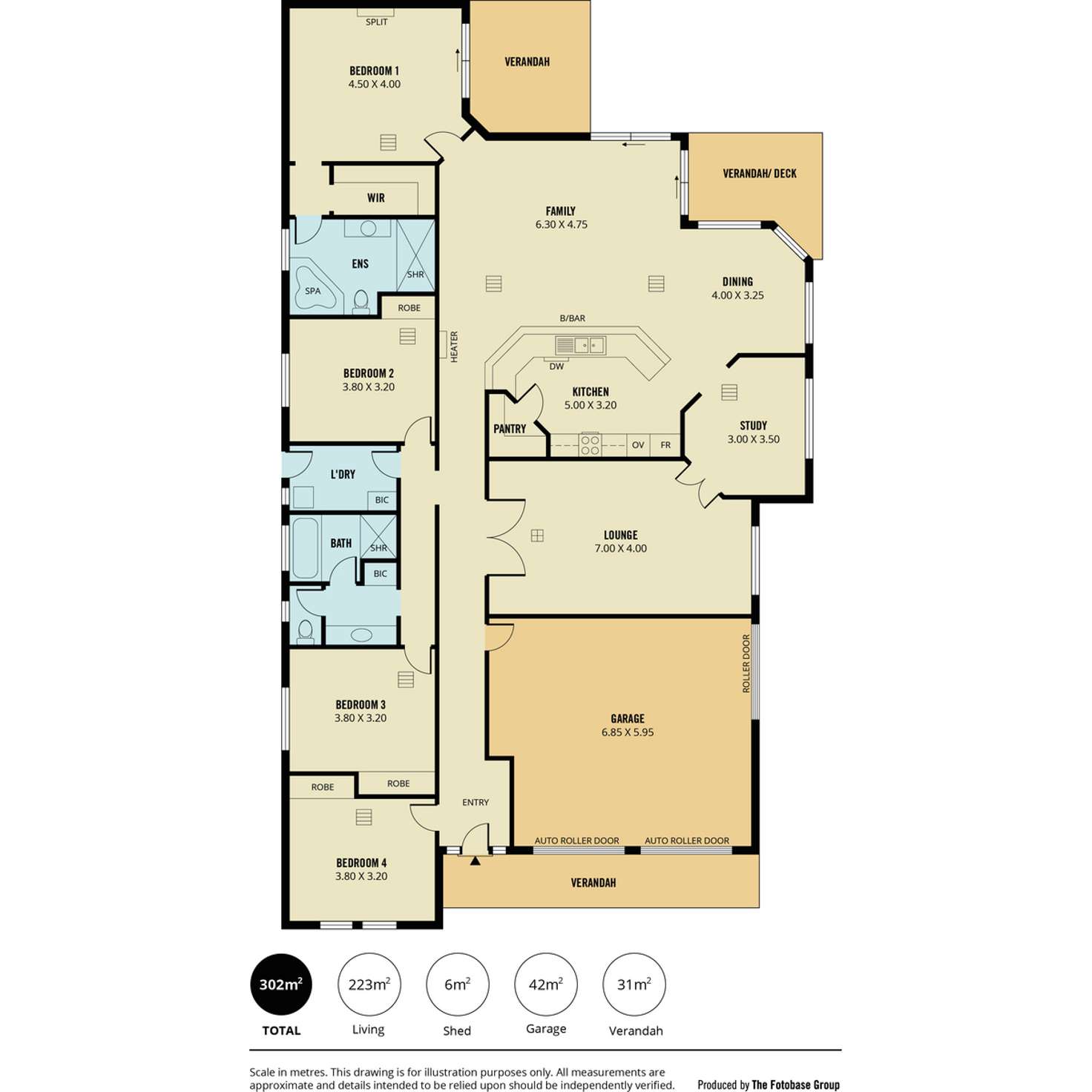Floorplan of Homely house listing, 10 Greengate Lane, Mawson Lakes SA 5095