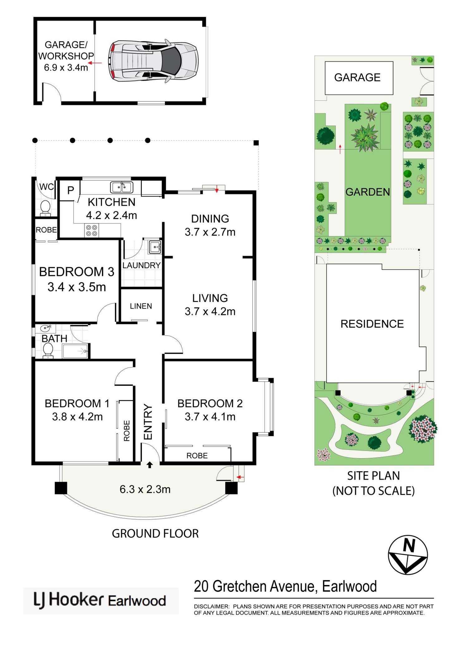 Floorplan of Homely house listing, 20 Gretchen Avenue, Earlwood NSW 2206