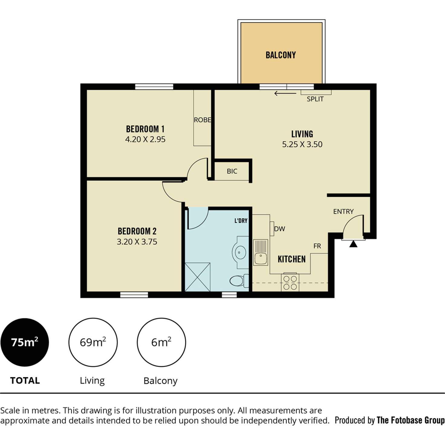 Floorplan of Homely unit listing, 13/14-16 Hurtle Parade, Mawson Lakes SA 5095