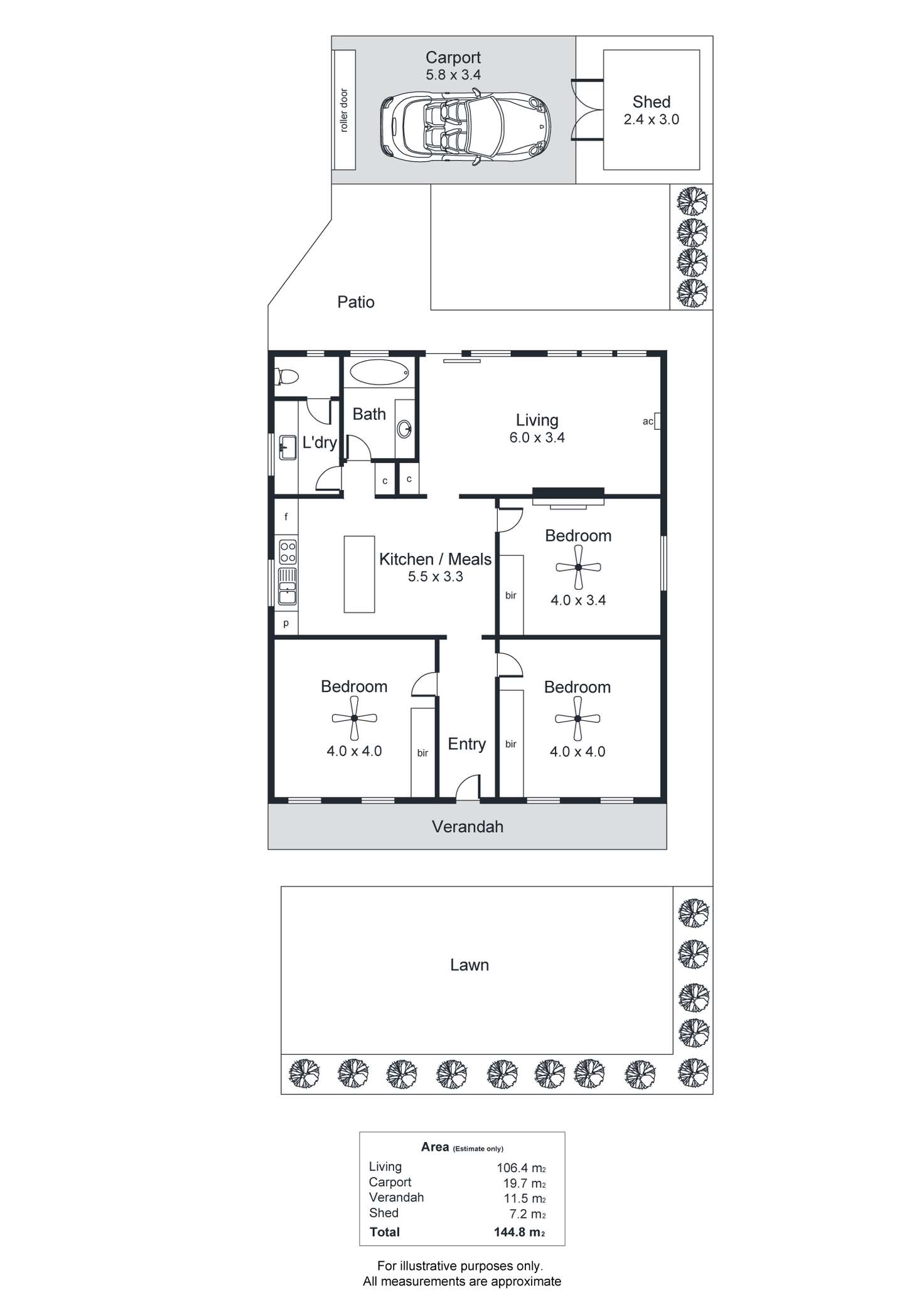 Floorplan of Homely house listing, 63 Murray Street, Albert Park SA 5014