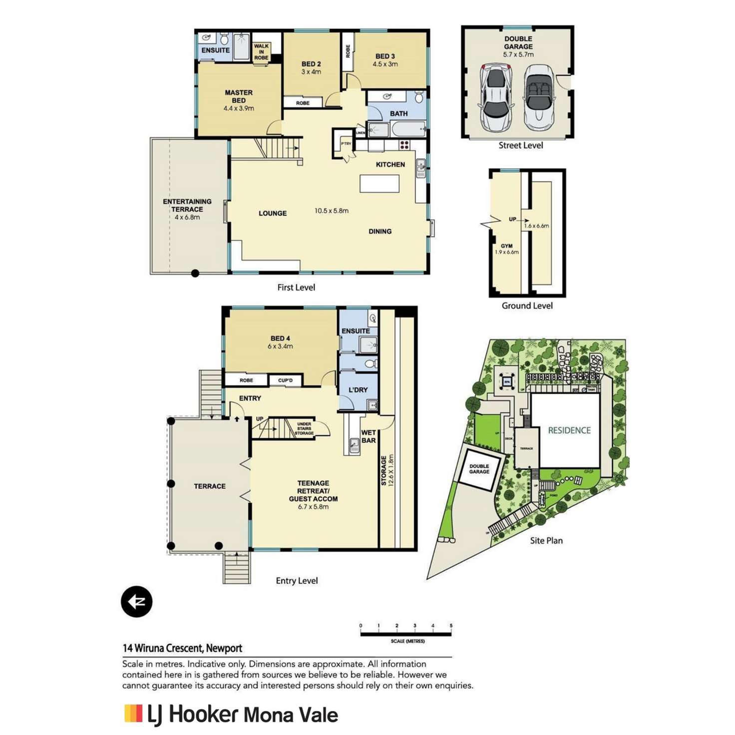 Floorplan of Homely house listing, 14 Wiruna Crescent, Newport NSW 2106